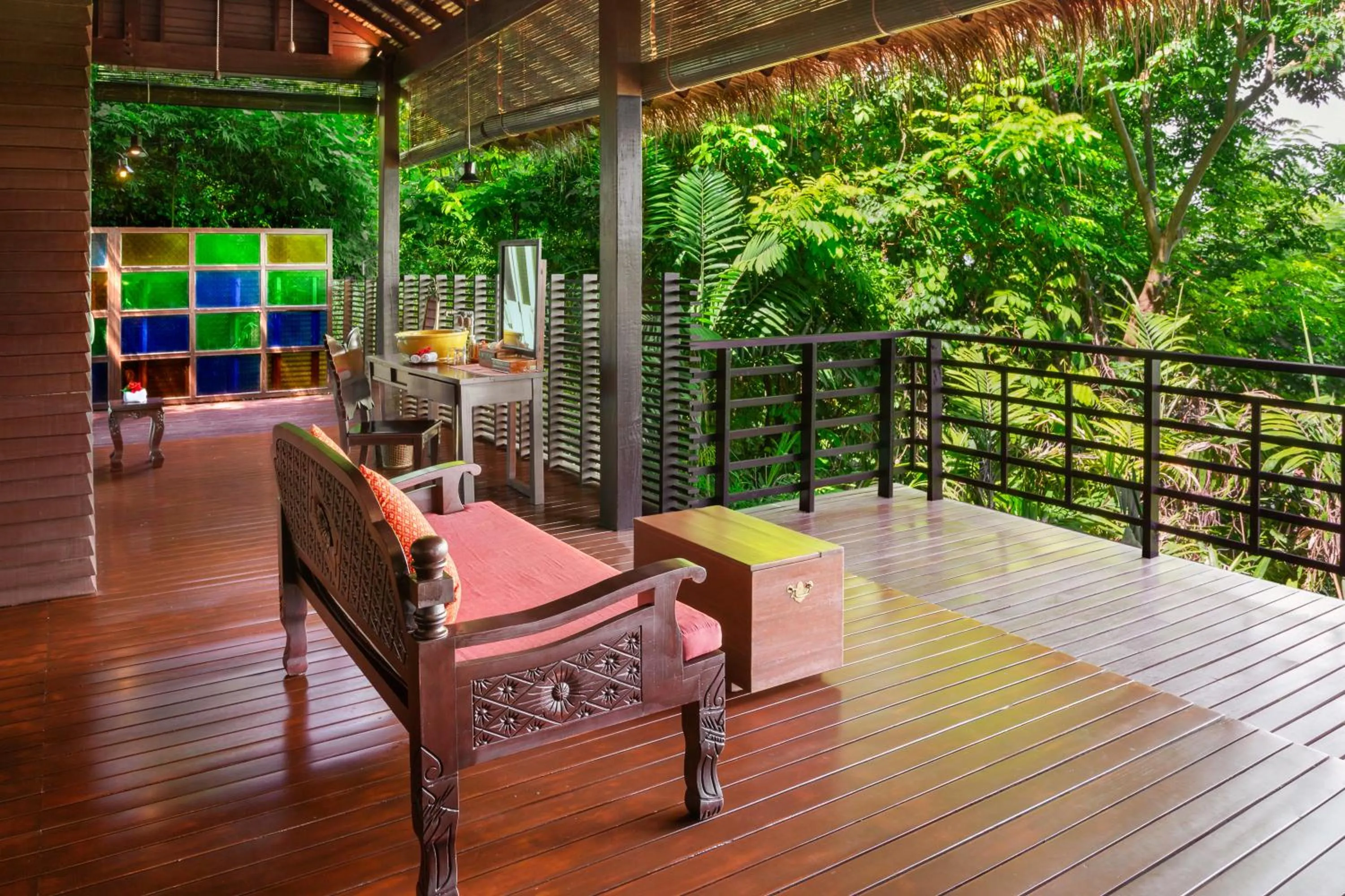 Balcony/Terrace in Zeavola Resort
