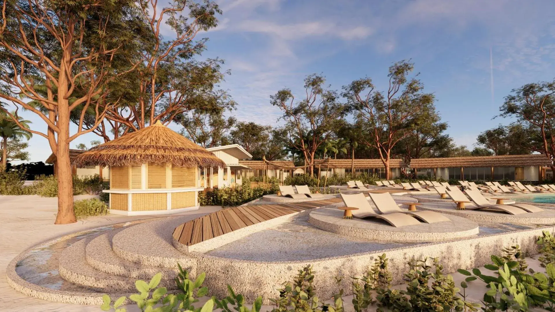 Swimming pool in OUTRIGGER Phi Phi Island Resort Swimming pool in OUTRIGGER Phi Phi Island Resort