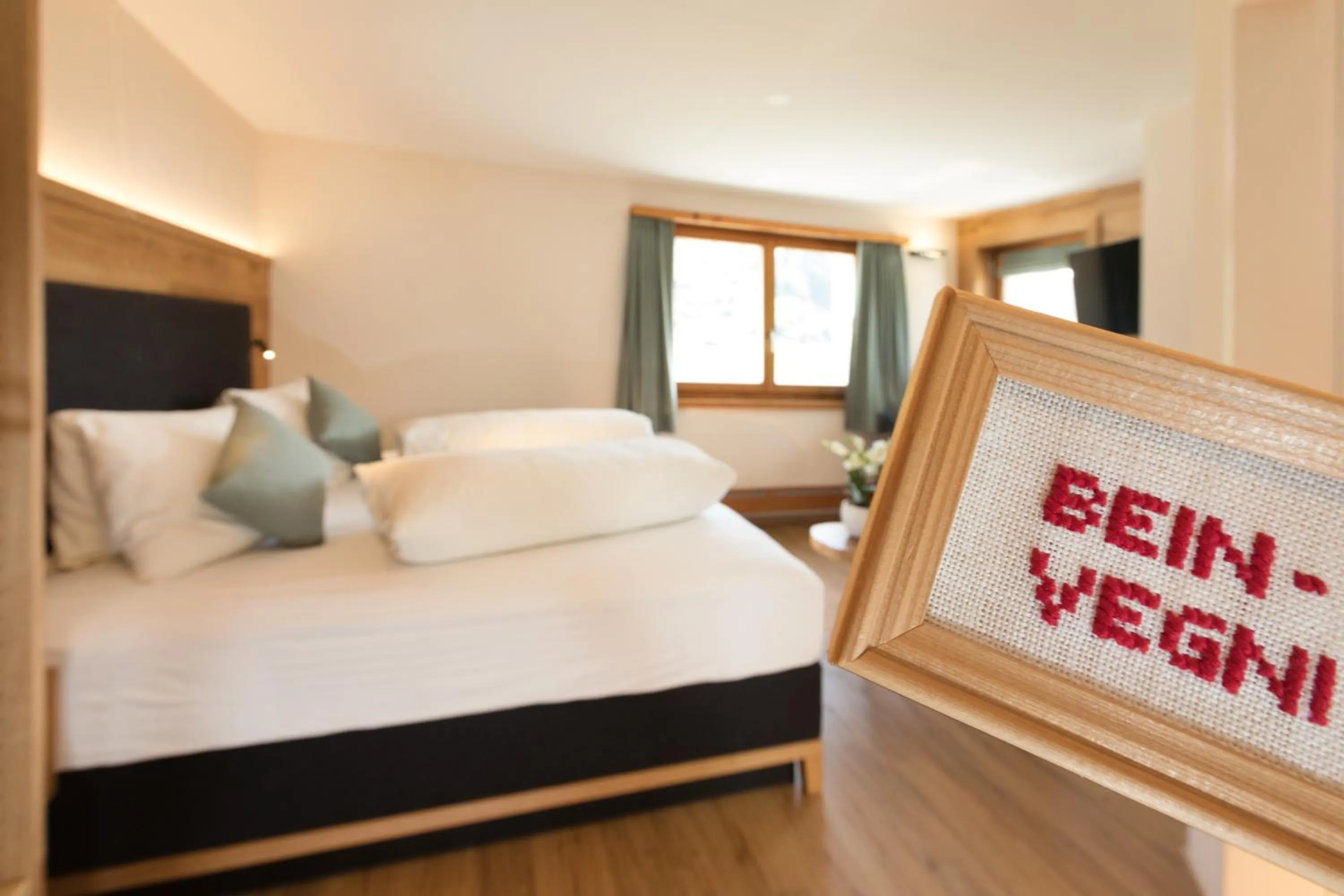 Photo of the whole room, Bed in Boutique-Hotel Vincenz