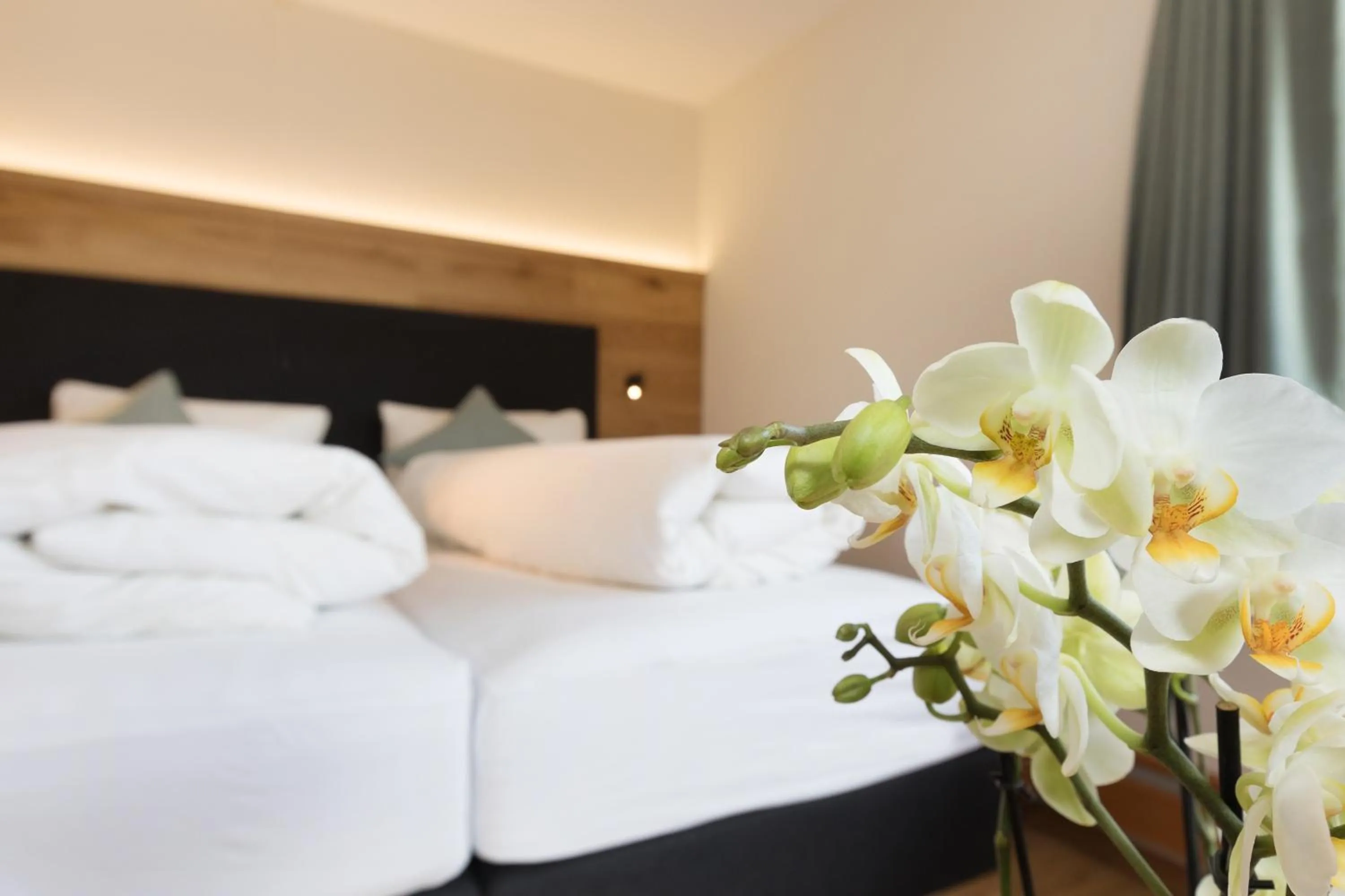 Photo of the whole room, Bed in Boutique-Hotel Vincenz