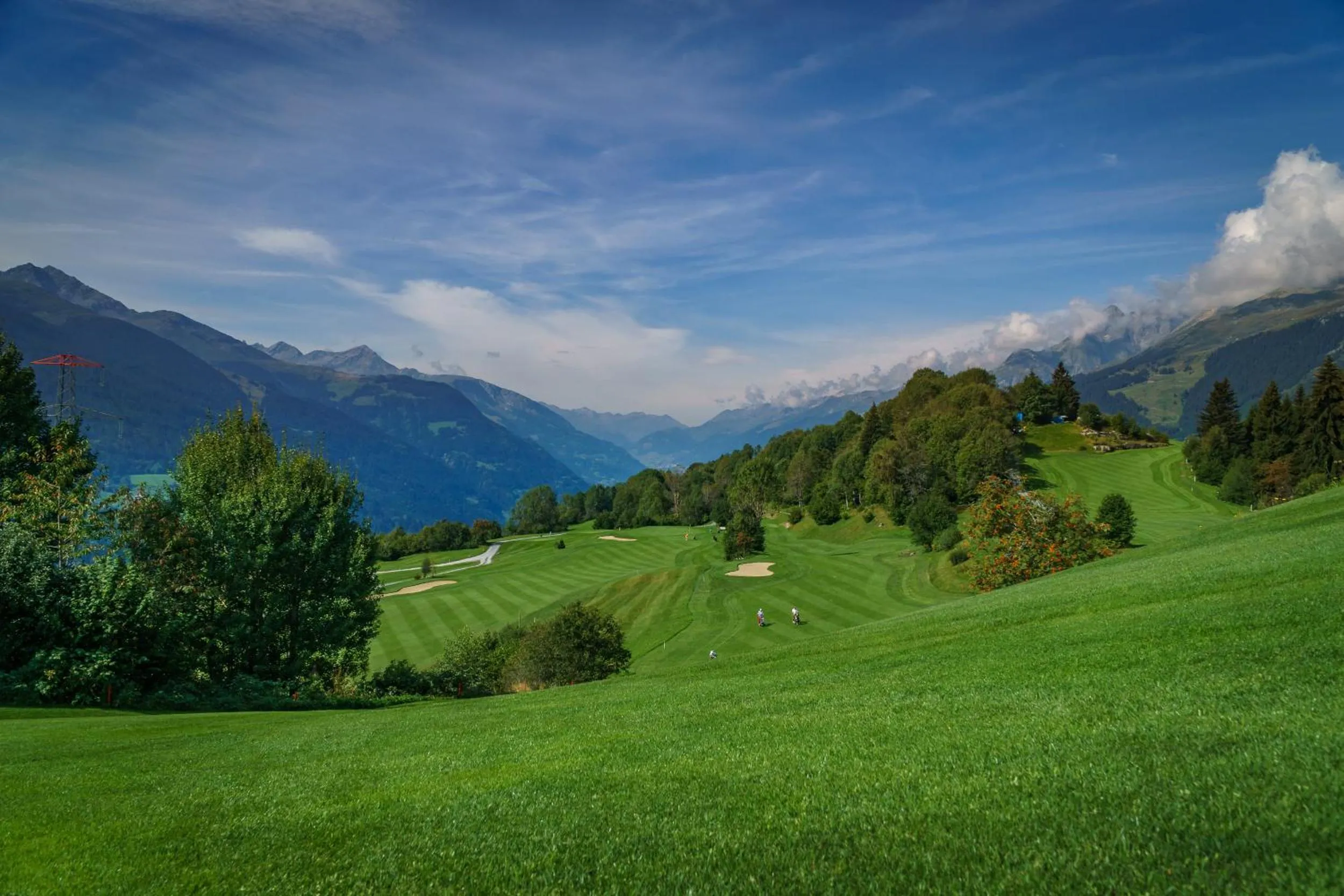 Golfcourse in Boutique-Hotel Vincenz