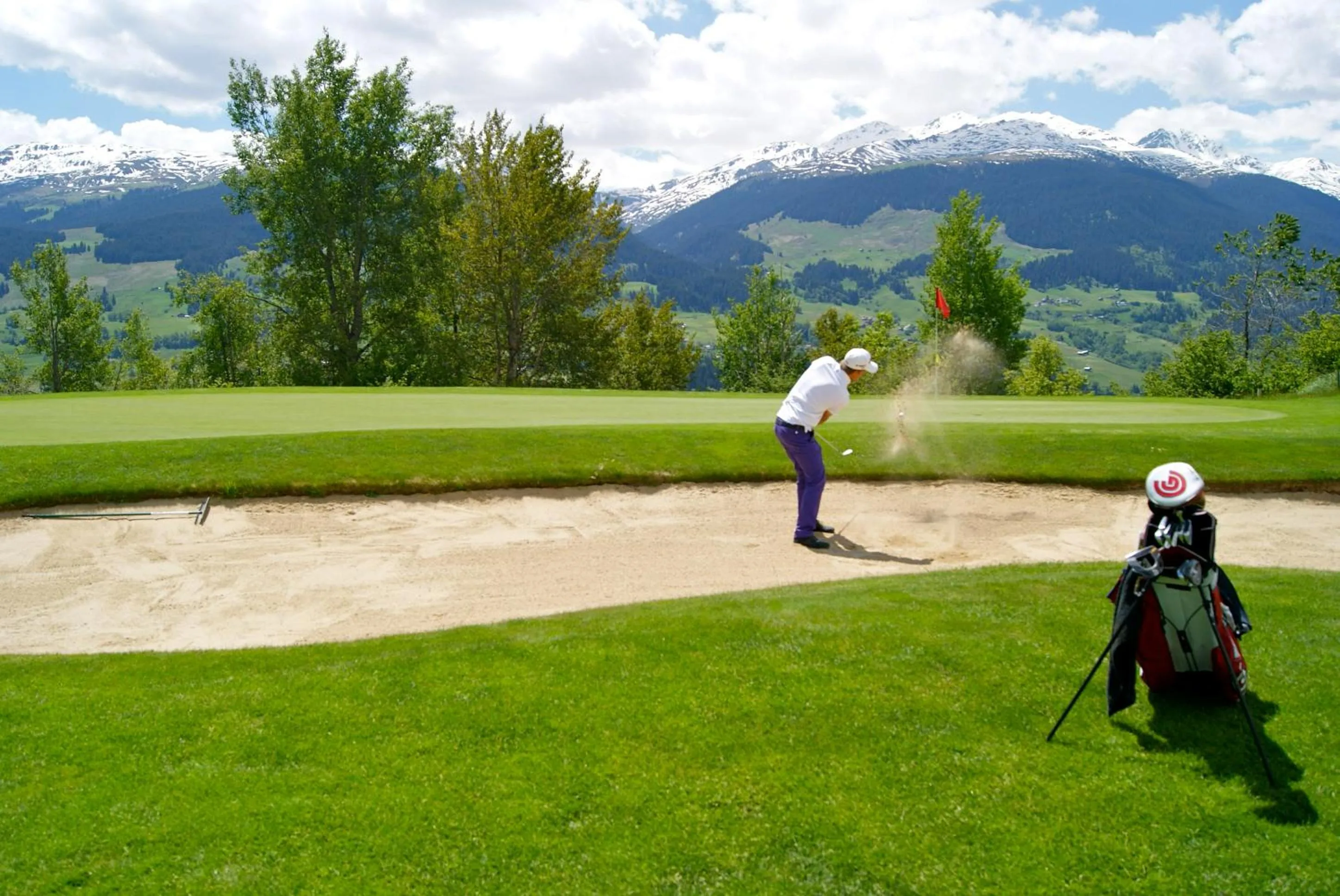 Golfcourse in Boutique-Hotel Vincenz