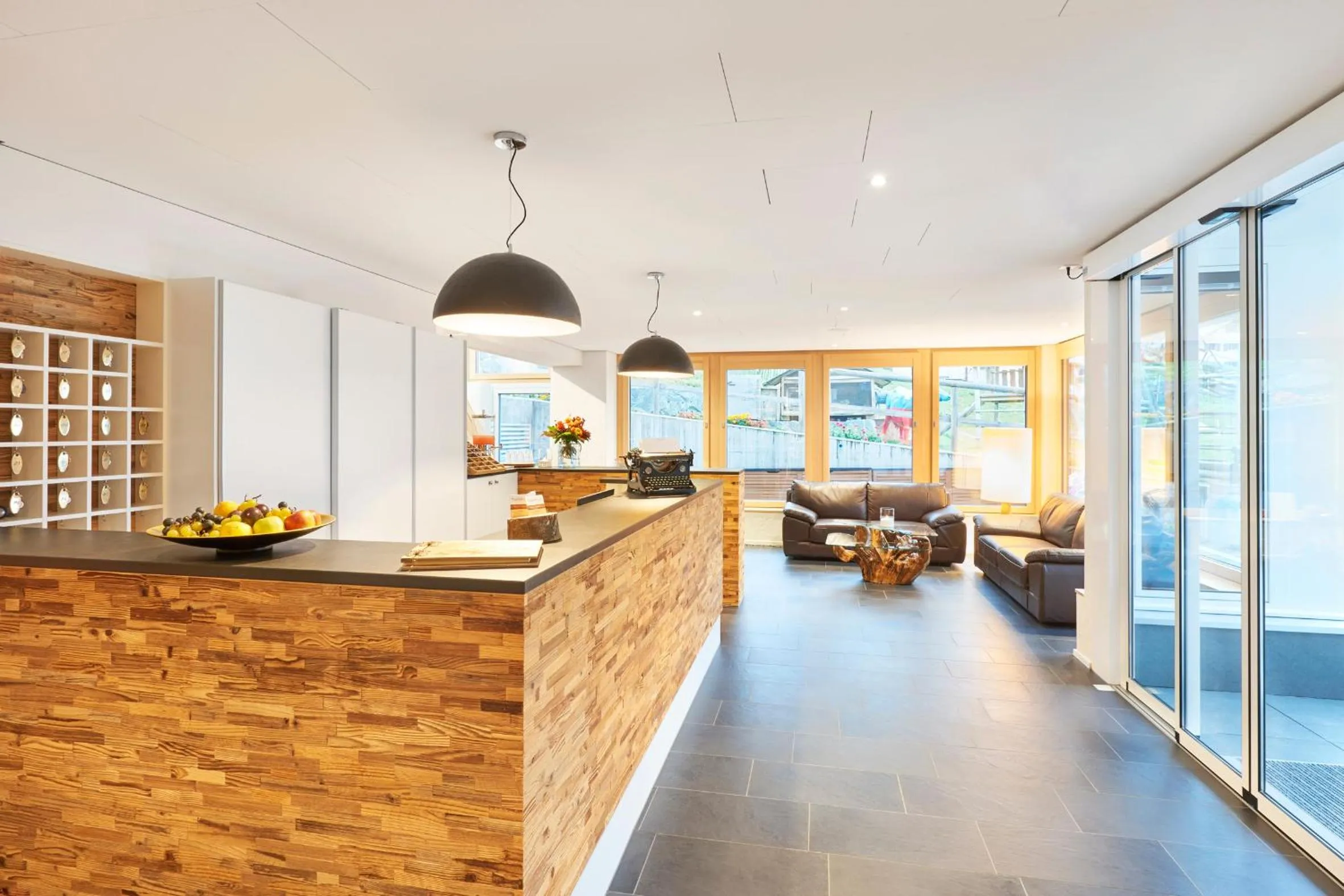 Lobby or reception in Hotel TURNA Malbun