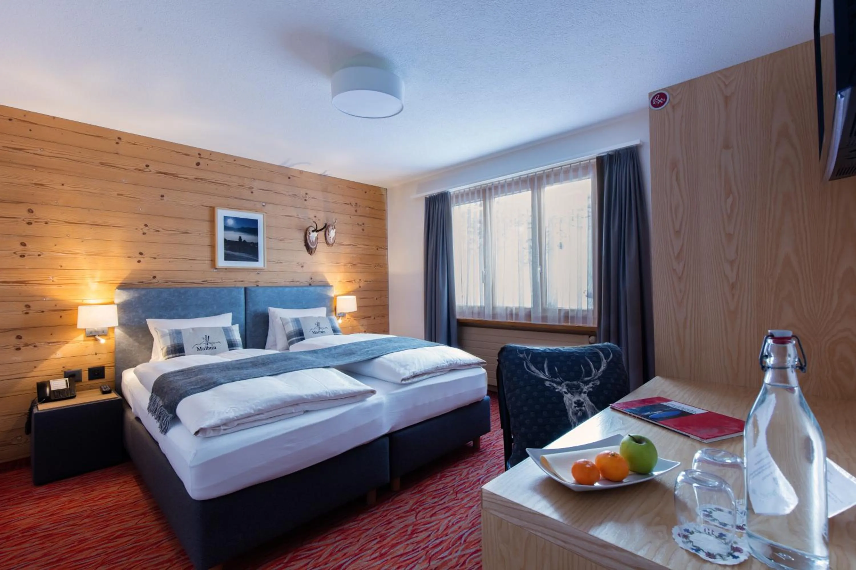 Bed in Hotel TURNA Malbun