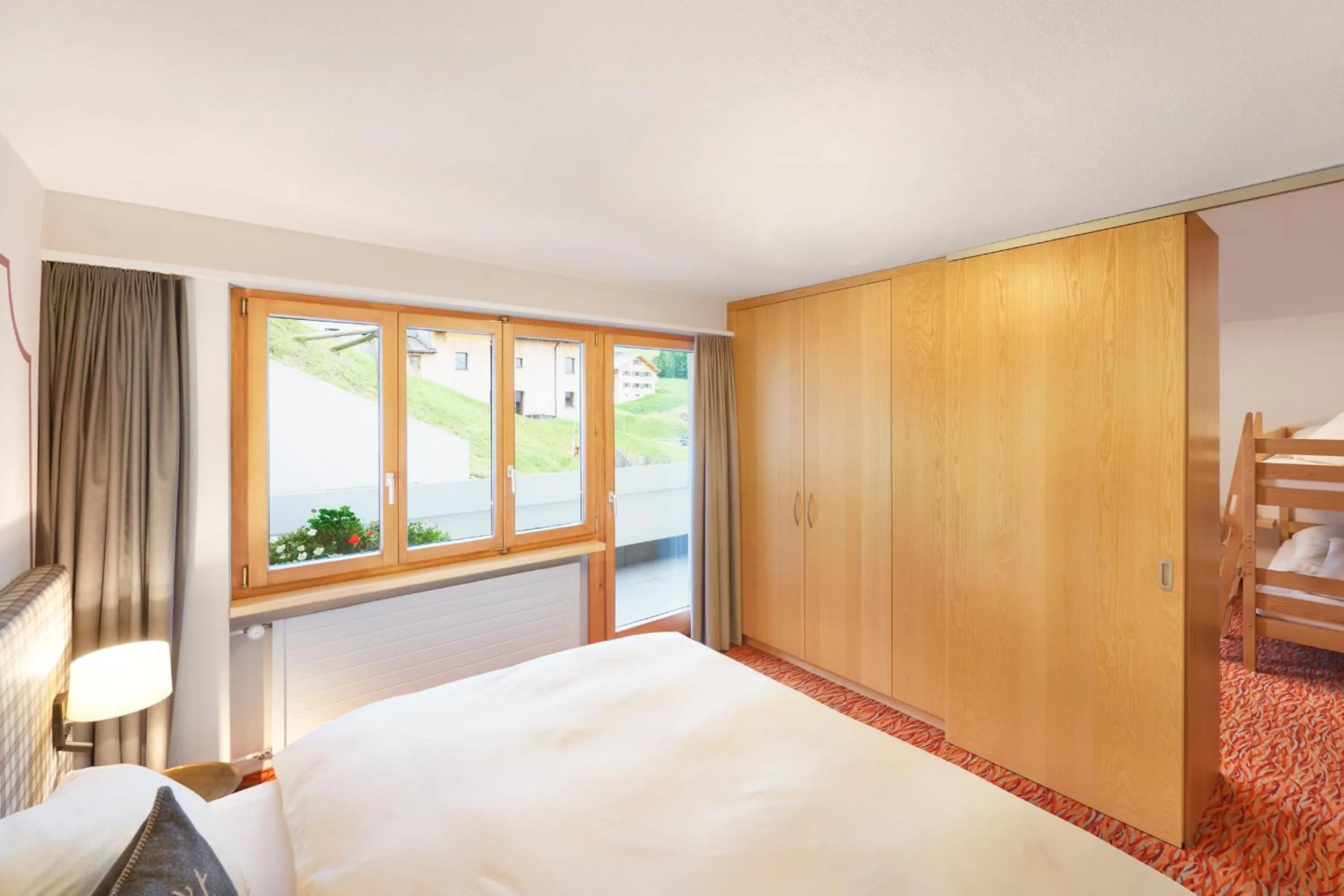 Bed in Hotel TURNA Malbun