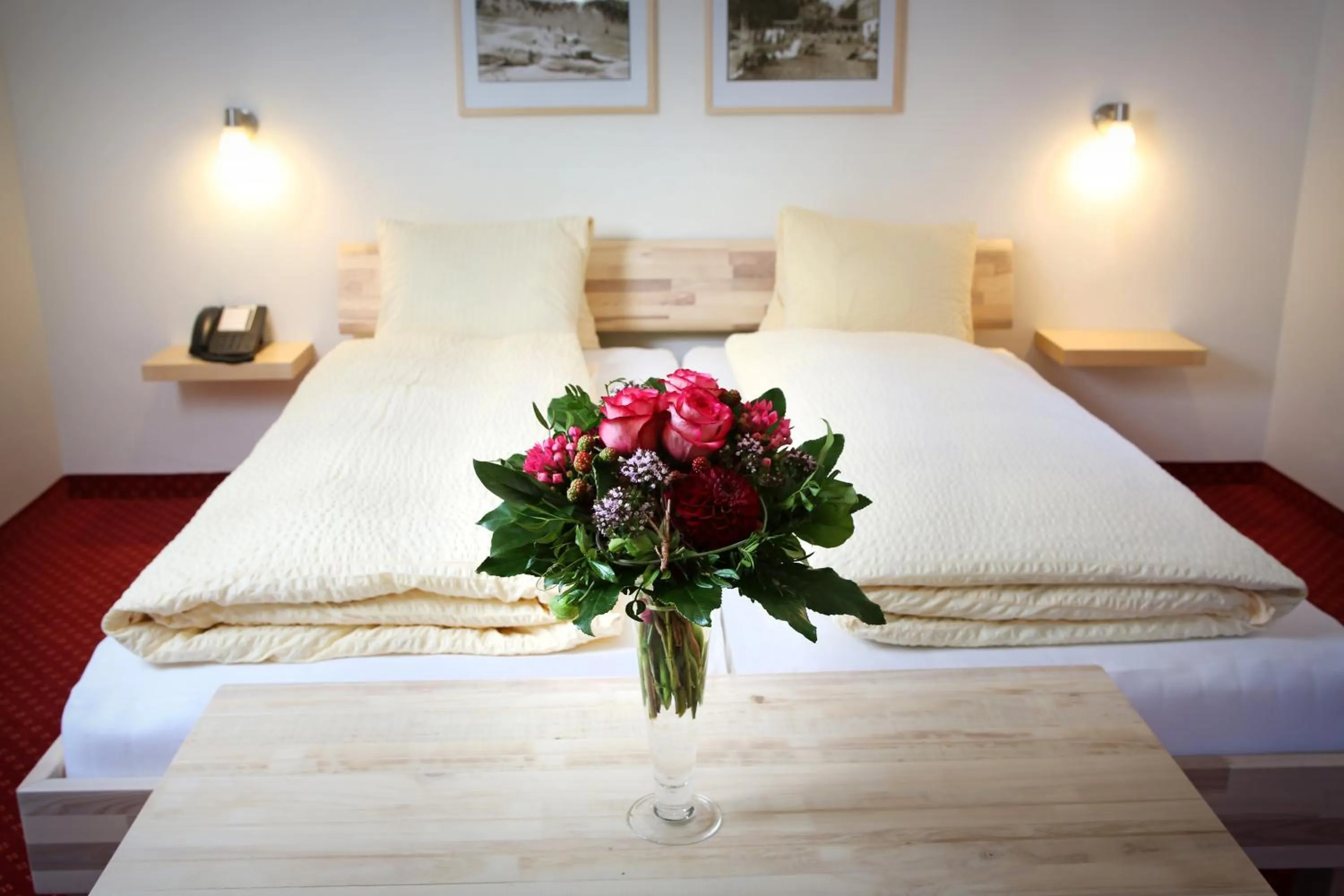 Bed in Hotel TURNA Malbun