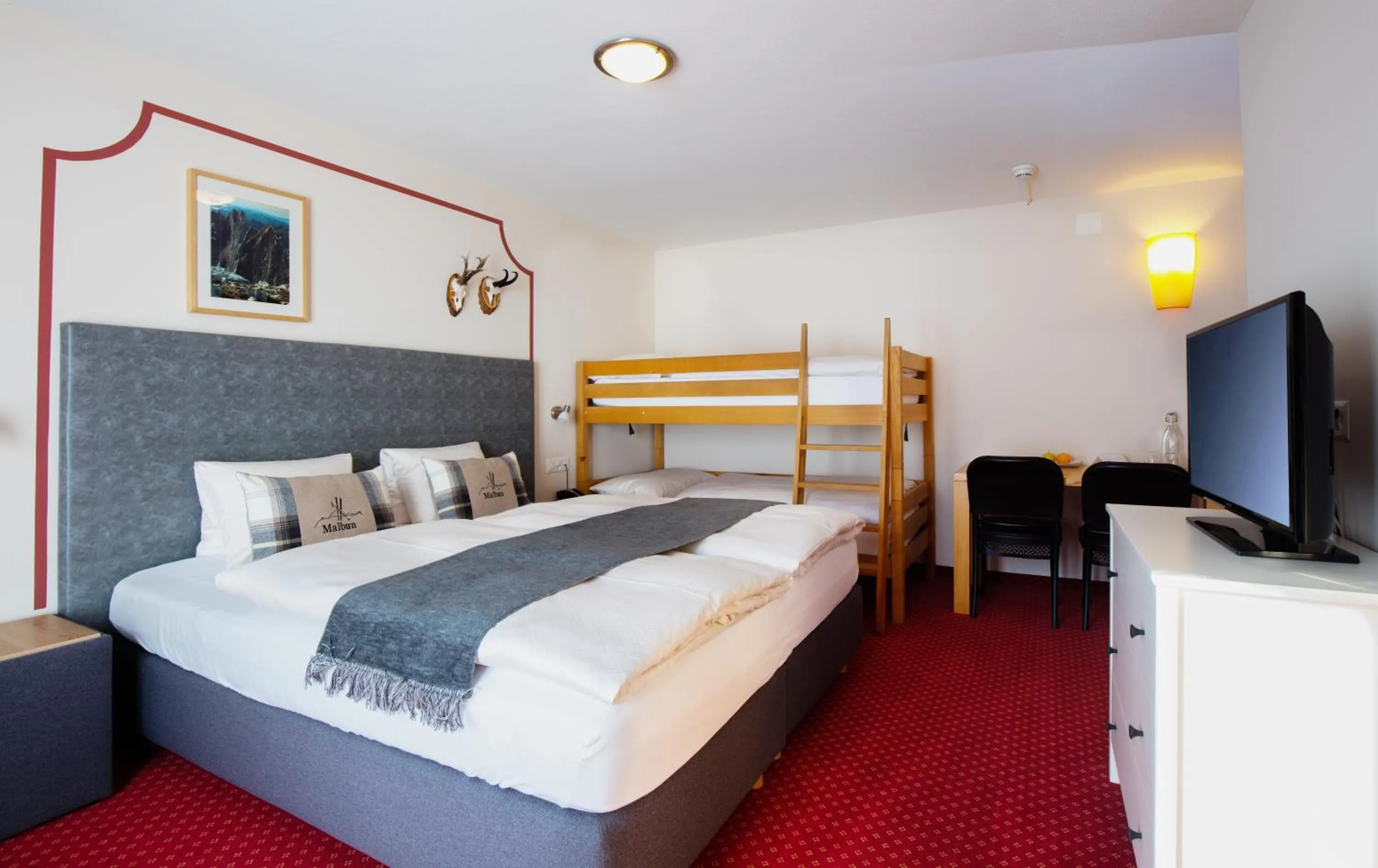 Photo of the whole room, Bed in Hotel TURNA Malbun