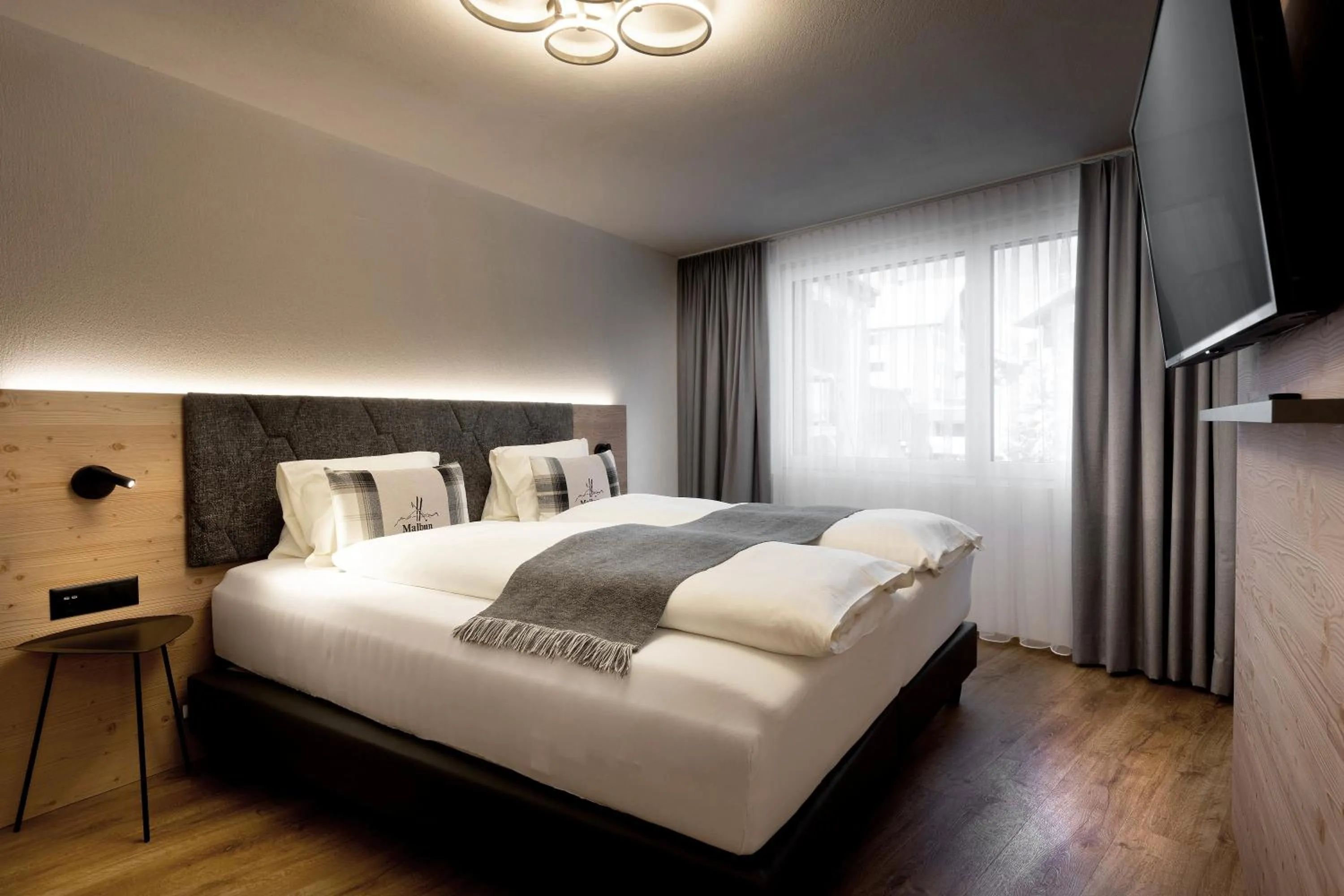 Photo of the whole room, Bed in Hotel TURNA Malbun