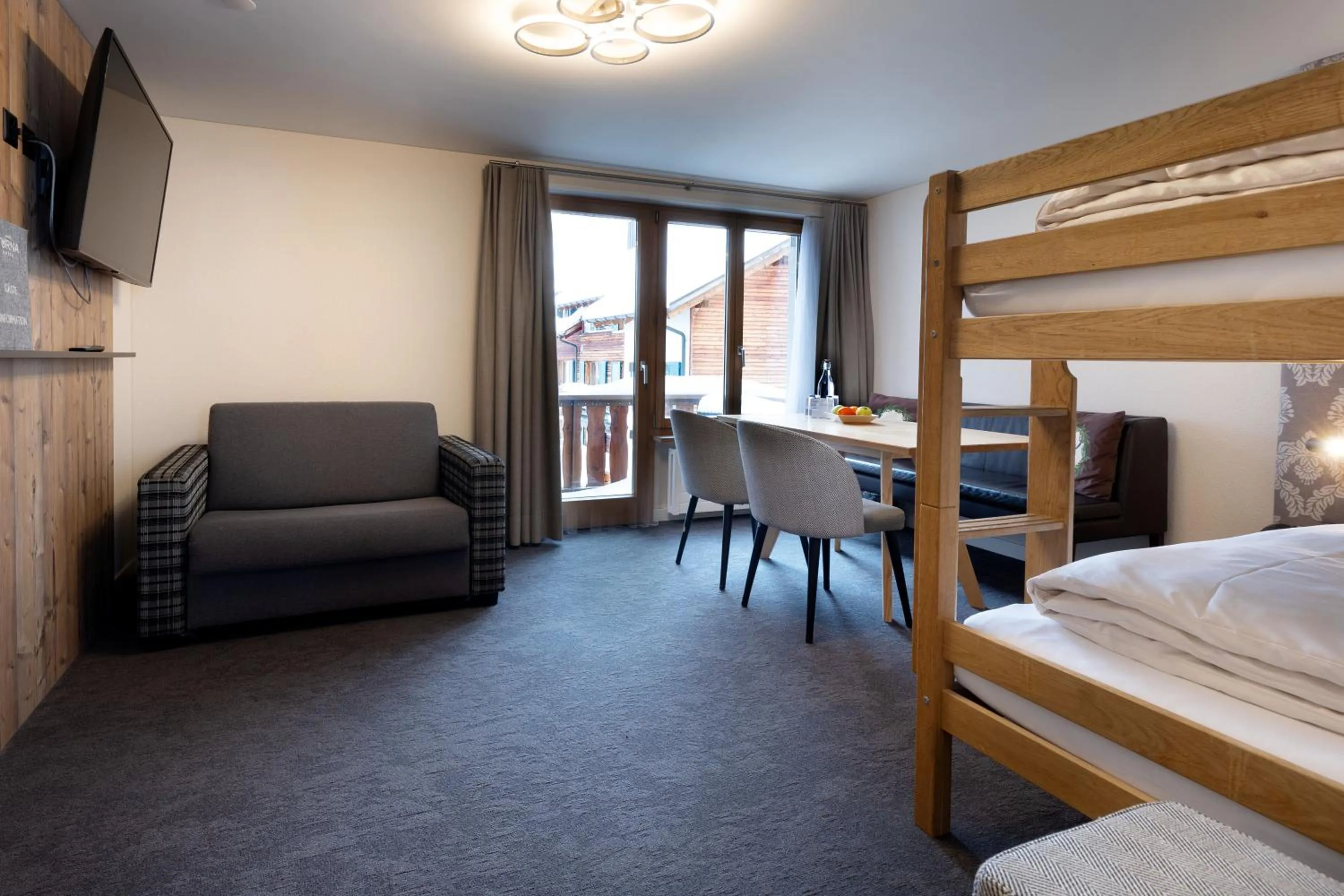 Photo of the whole room, Bed in Hotel TURNA Malbun