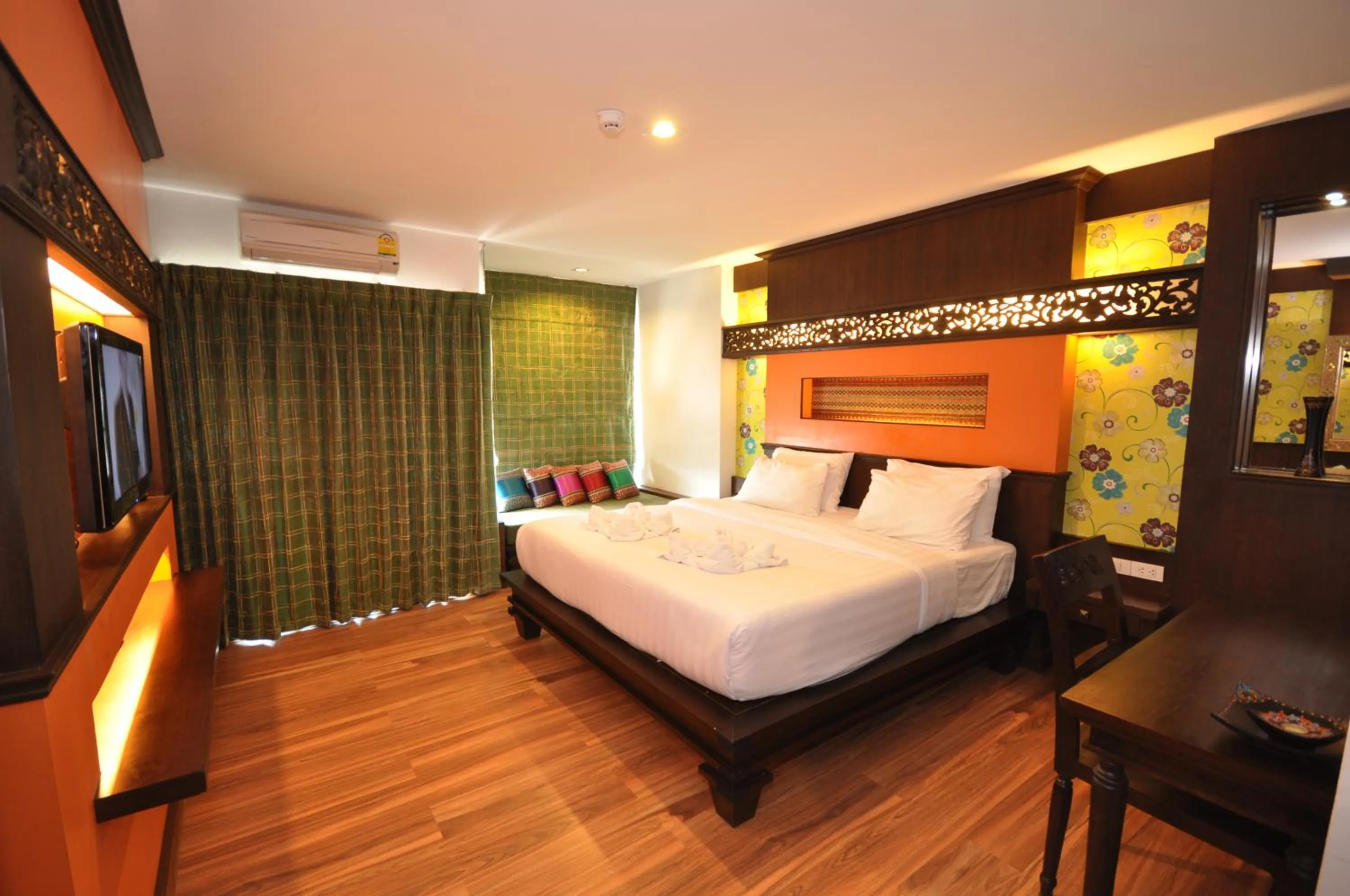 Bed in Chalelarn Hotel Hua Hin