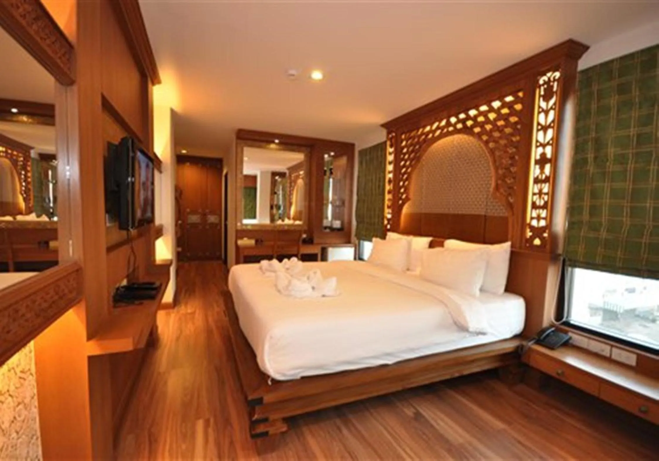Bed in Chalelarn Hotel Hua Hin