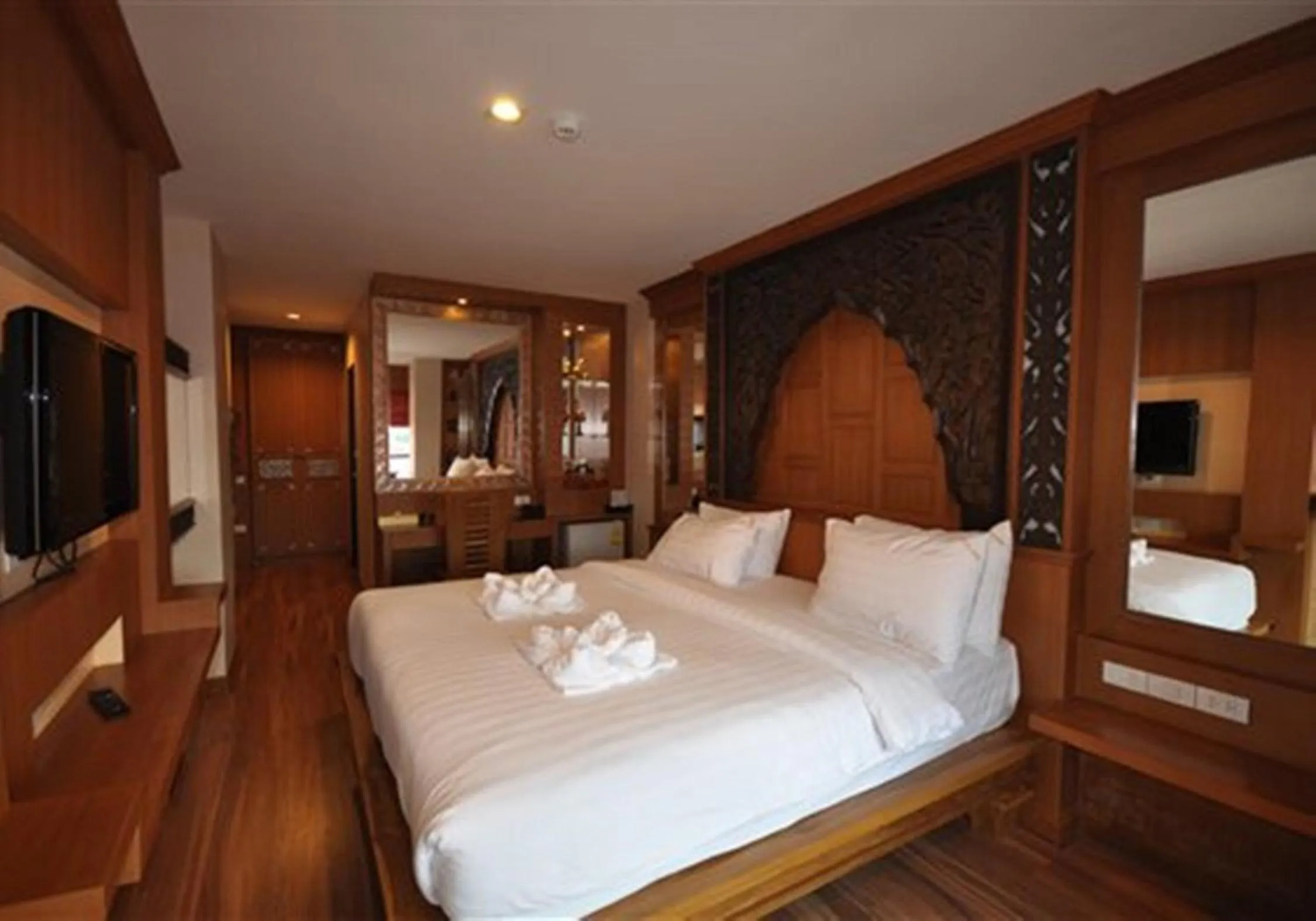 Bed in Chalelarn Hotel Hua Hin