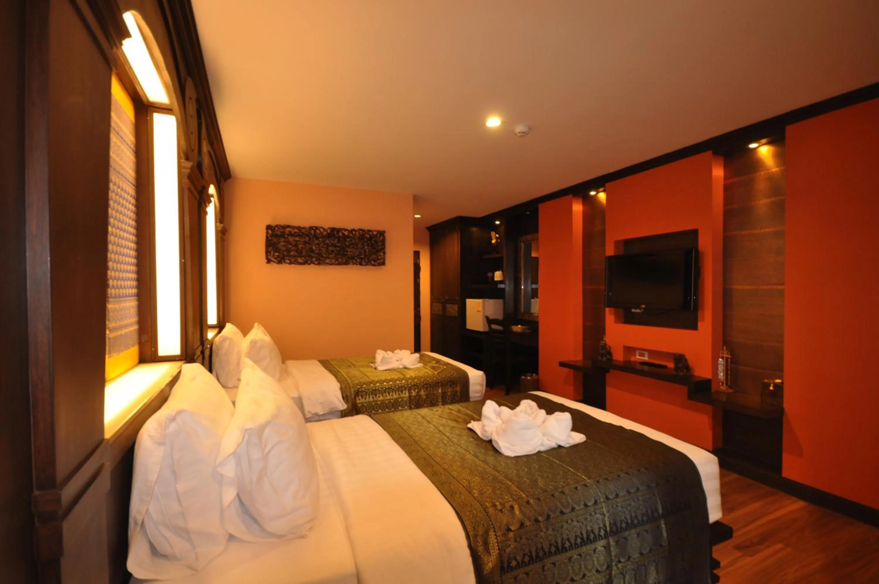 Bed in Chalelarn Hotel Hua Hin