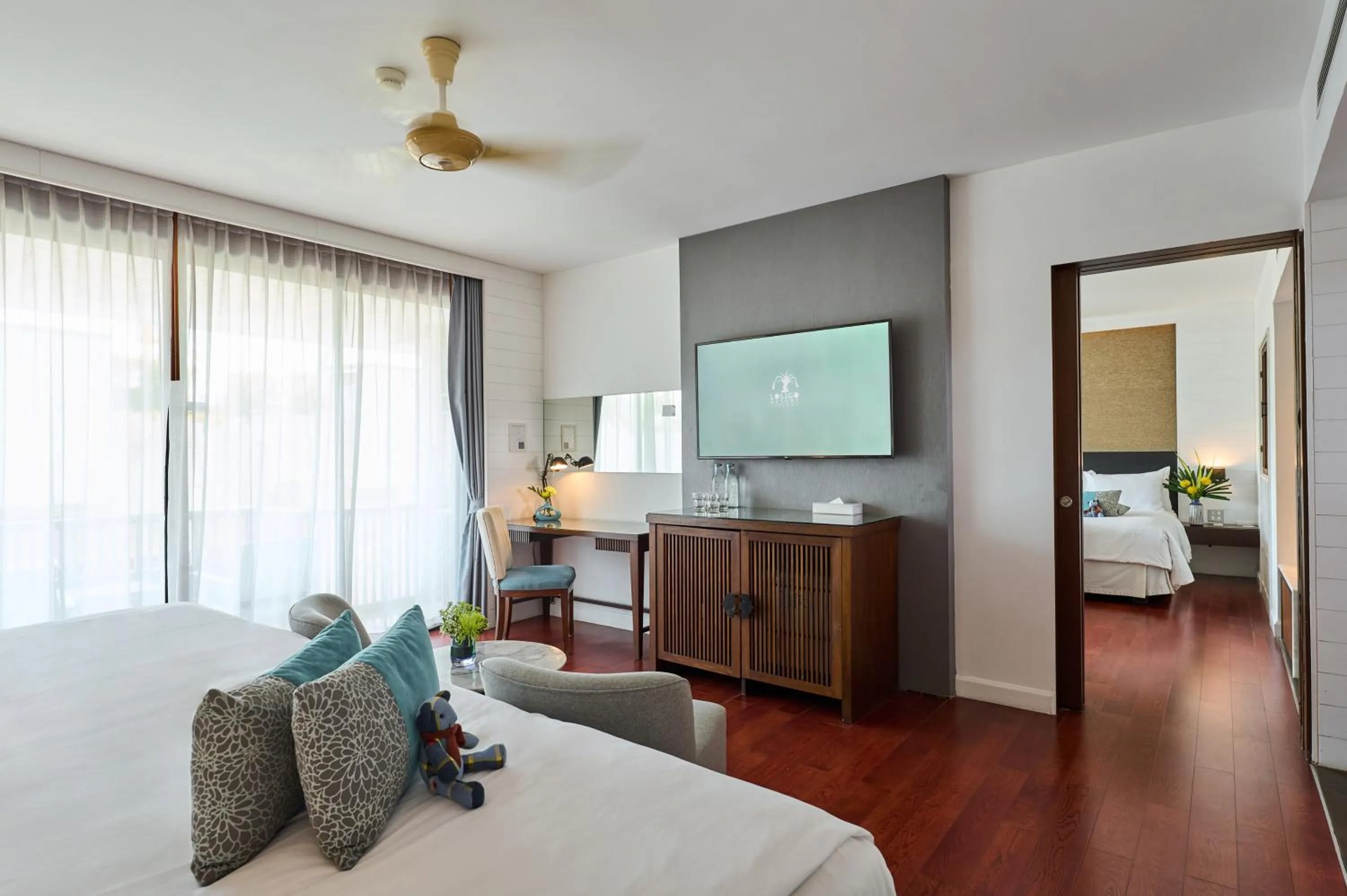 Bed in Loligo Resort Hua Hin