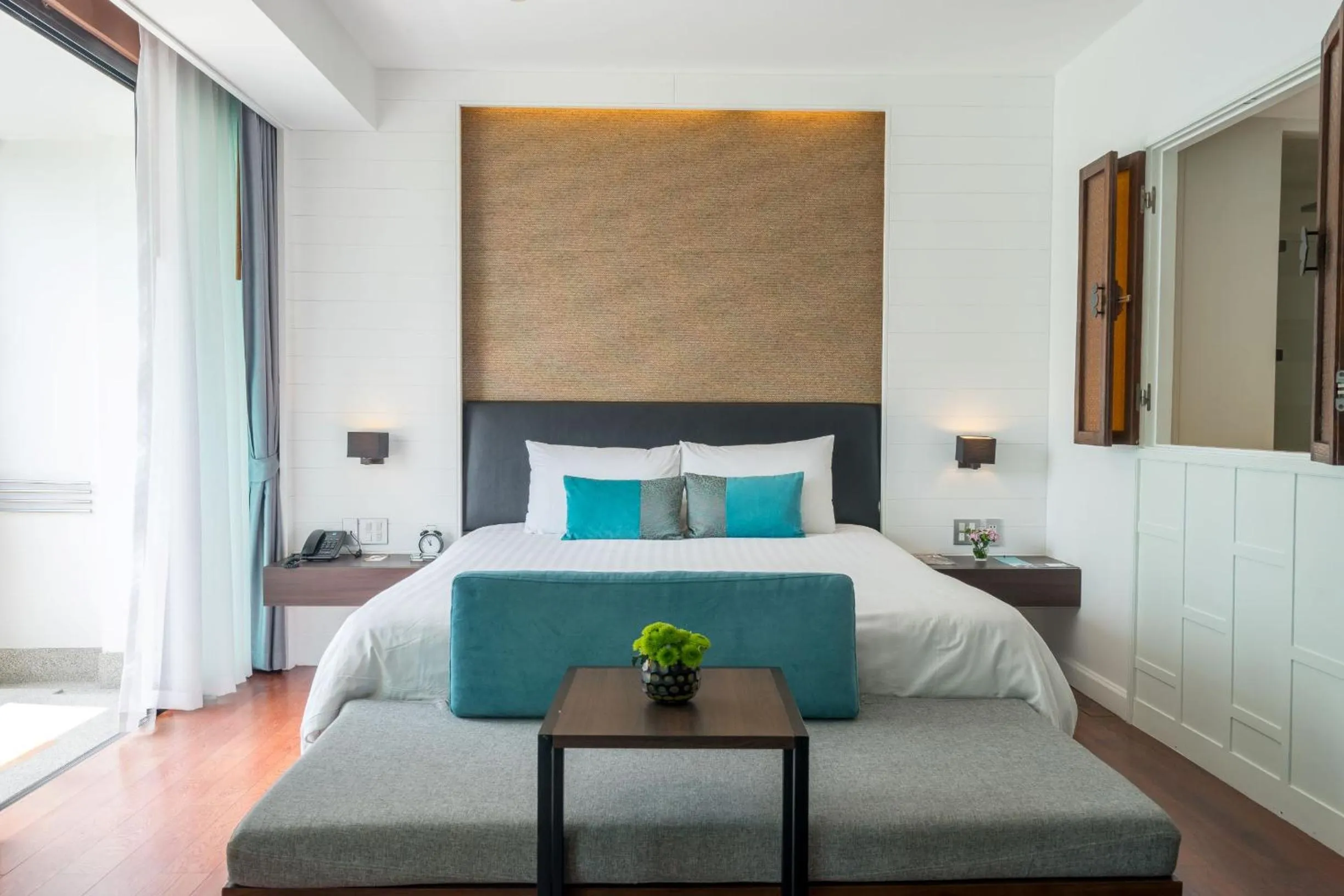 Bed in Loligo Resort Hua Hin