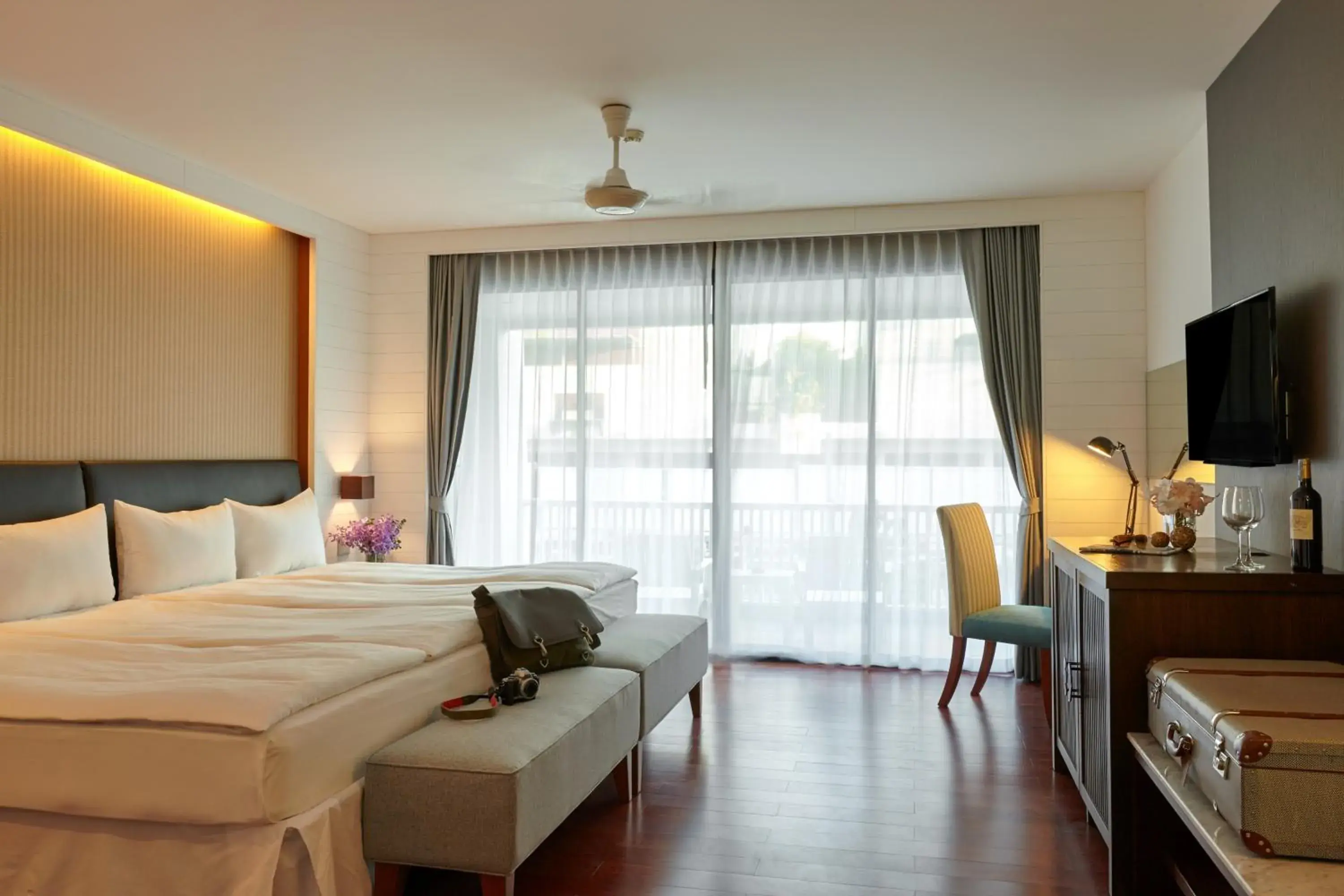 Bed in Loligo Resort Hua Hin Bed in Loligo Resort Hua Hin