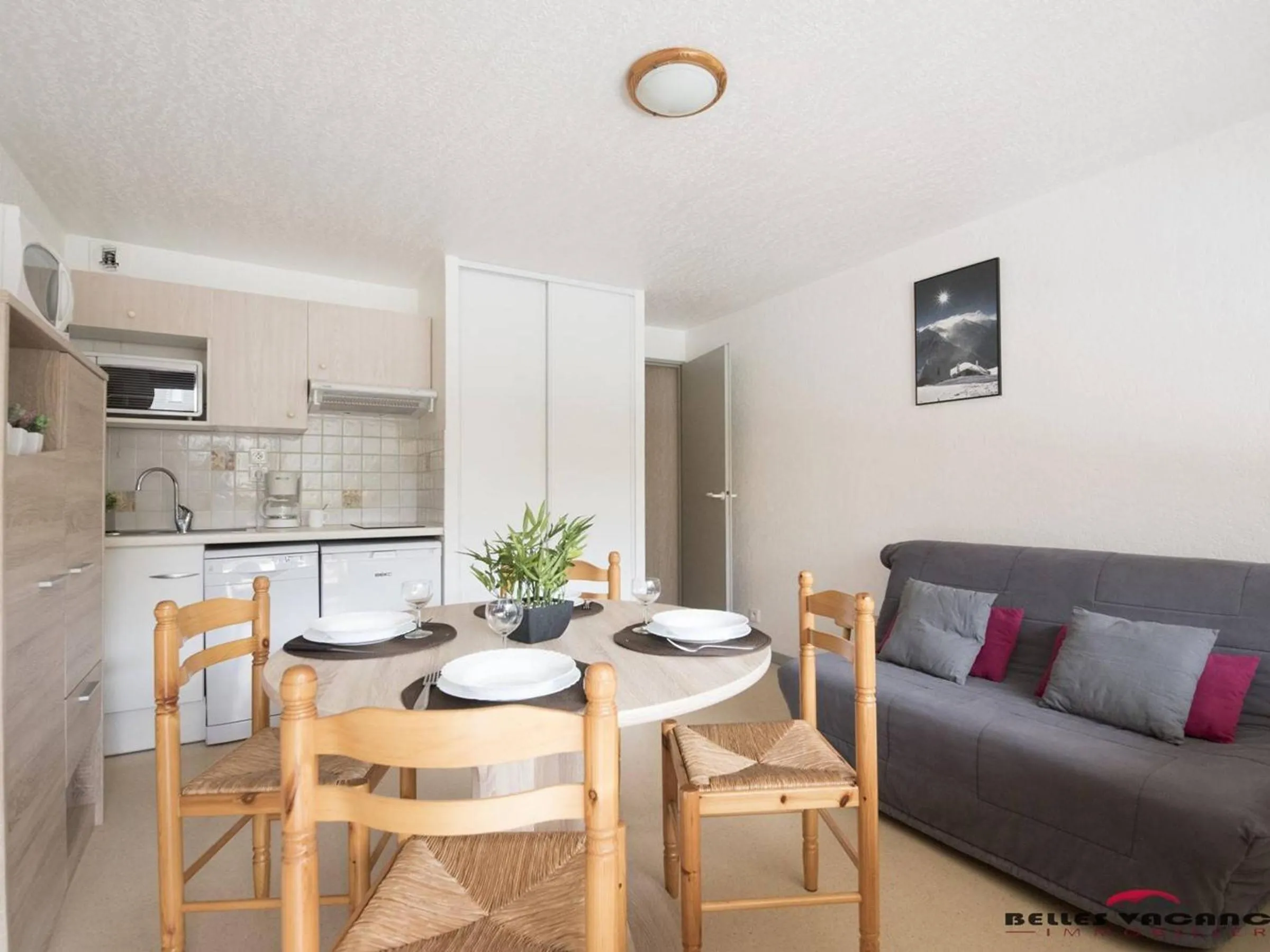 Appartement Calme 6 Pers, Balcon, Parking Privé, Navette Gratuite - Saint Lary Soulan - FR-1-296-156