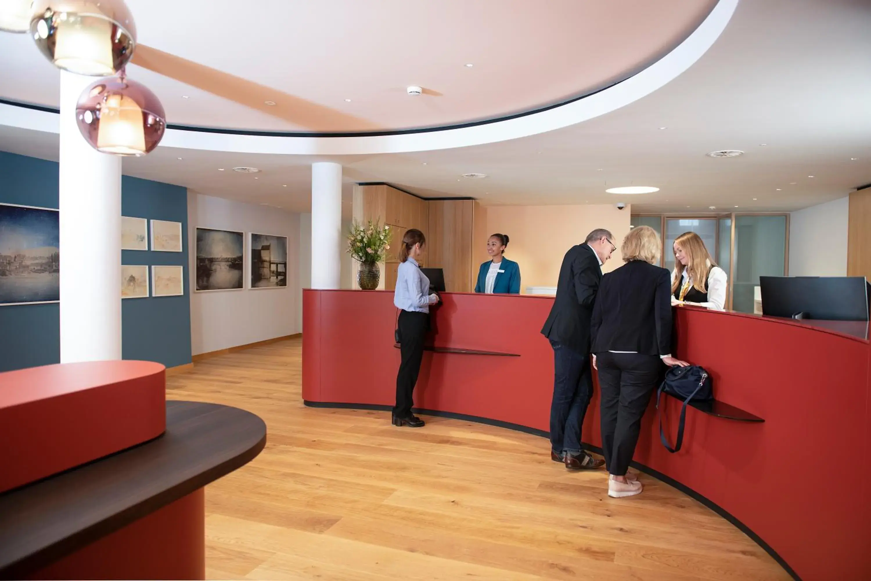 Lobby or reception in Hotel Schützen Rheinfelden Lobby or reception in Hotel Schützen Rheinfelden