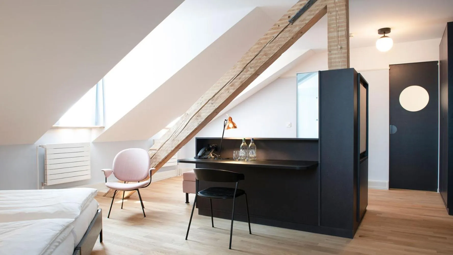 Photo of the whole room, Bed in Hotel Schützen Rheinfelden