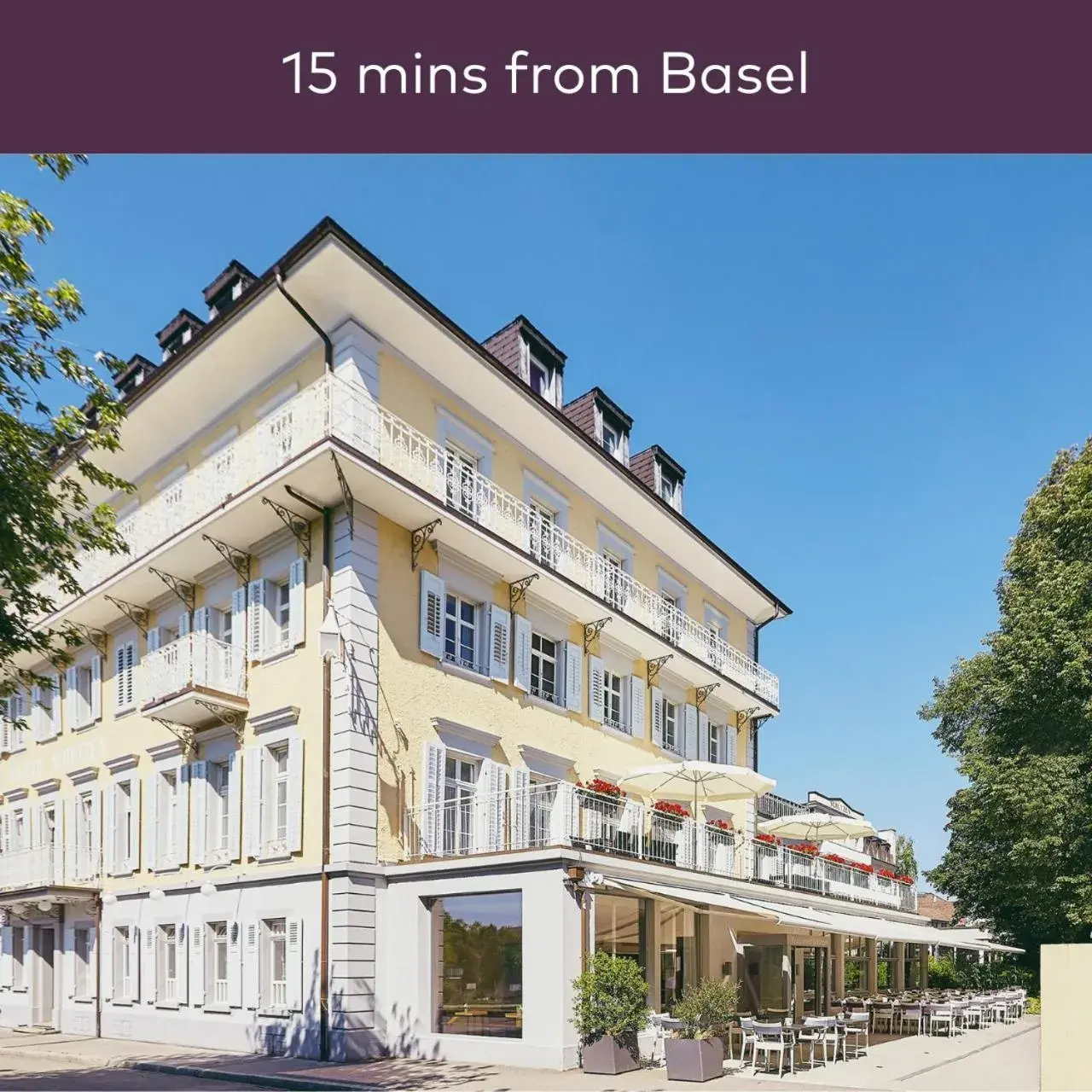 Property building in Hotel Schützen Rheinfelden Property building in Hotel Schützen Rheinfelden