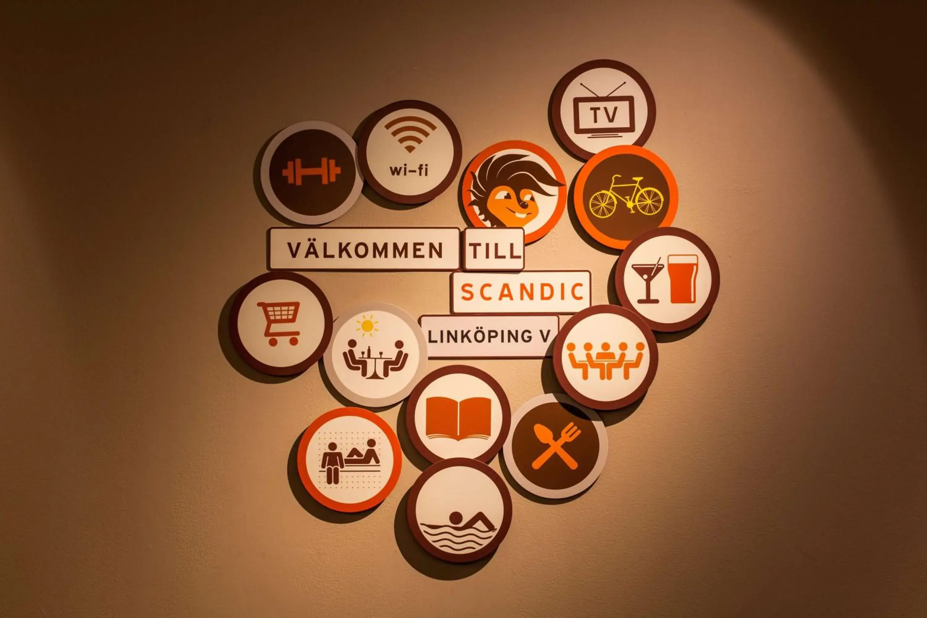 Lobby or reception in Scandic Linköping Väst Lobby or reception in Scandic Linköping Väst