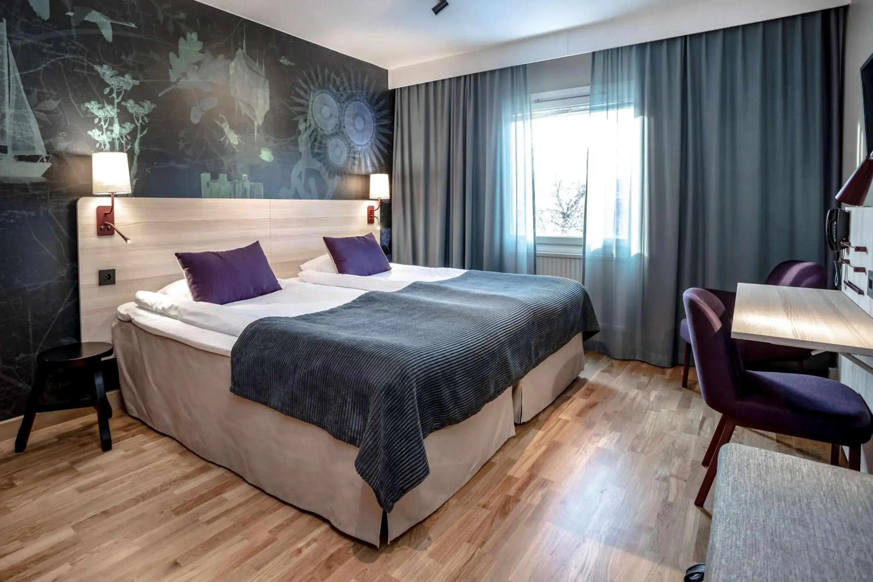 Bedroom, Bed in Scandic Linköping Väst Bedroom, Bed in Scandic Linköping Väst