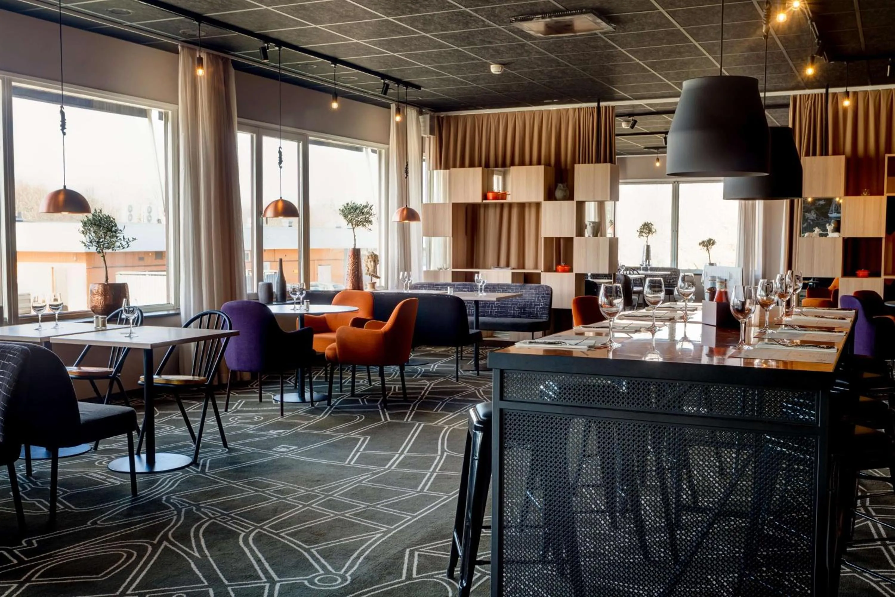 Restaurant/places to eat in Scandic Linköping Väst