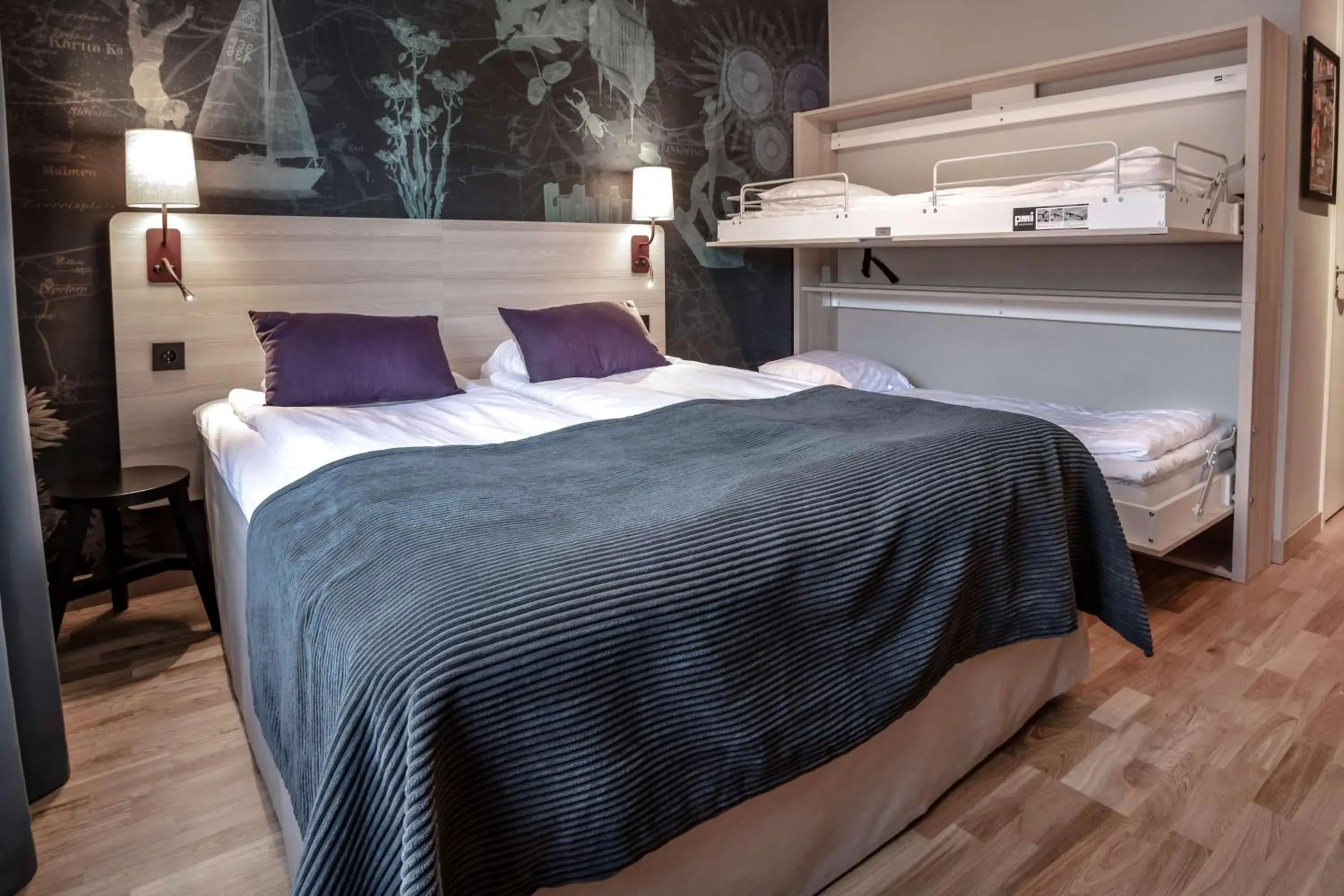 Bedroom, Bed in Scandic Linköping Väst Bedroom, Bed in Scandic Linköping Väst