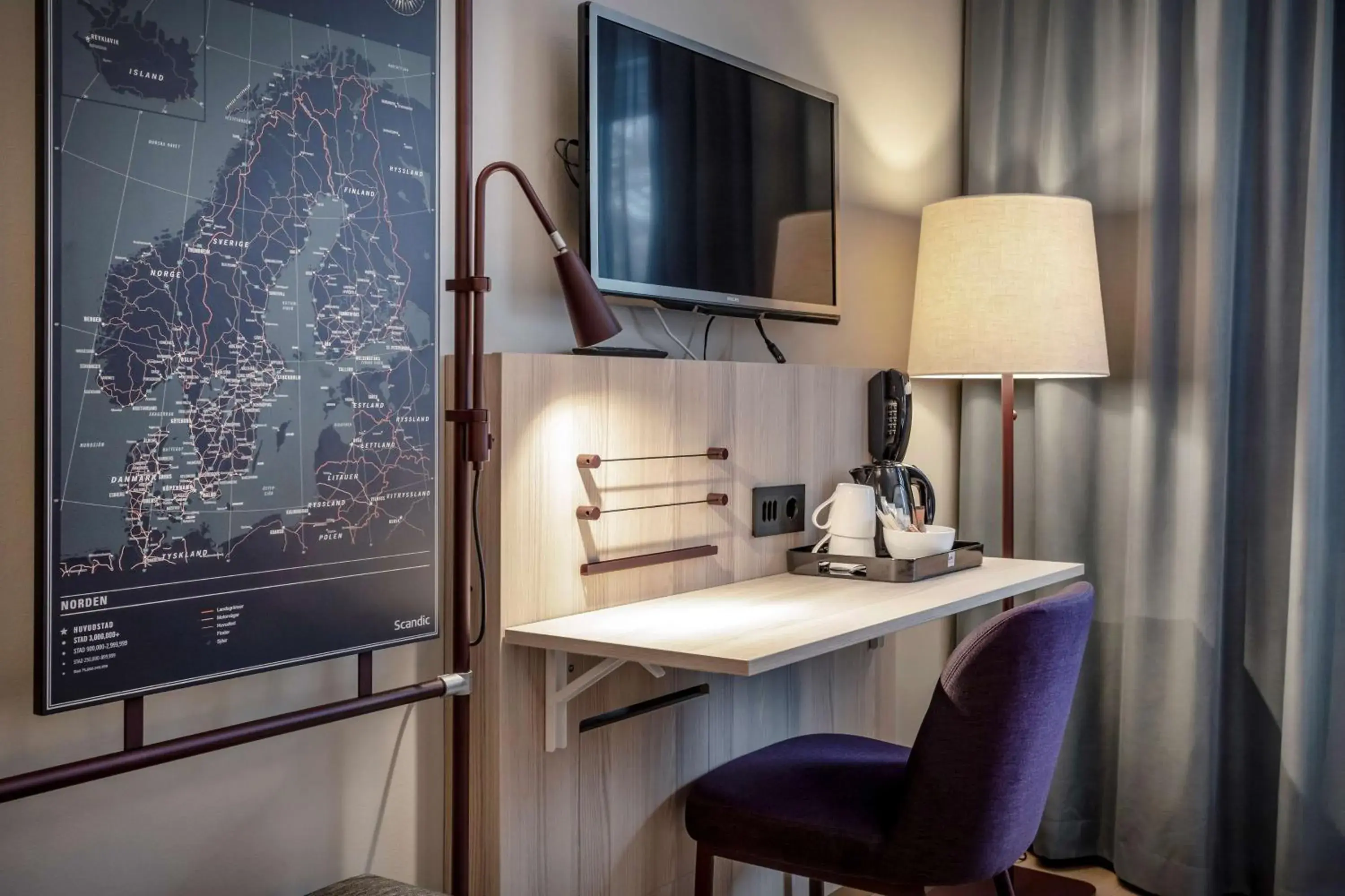 Bedroom in Scandic Linköping Väst Bedroom in Scandic Linköping Väst