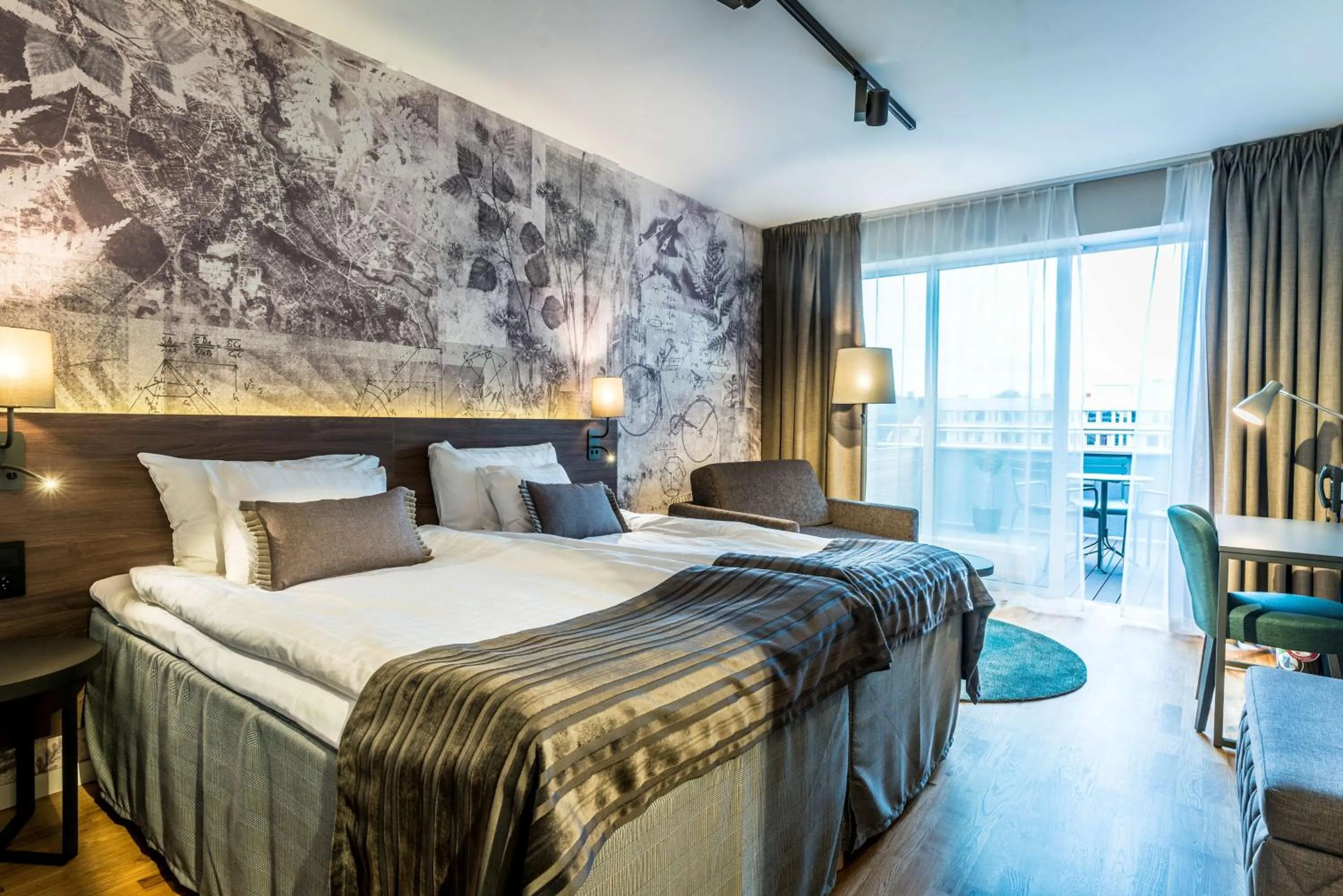 Bedroom, Bed in Scandic Frimurarehotellet
