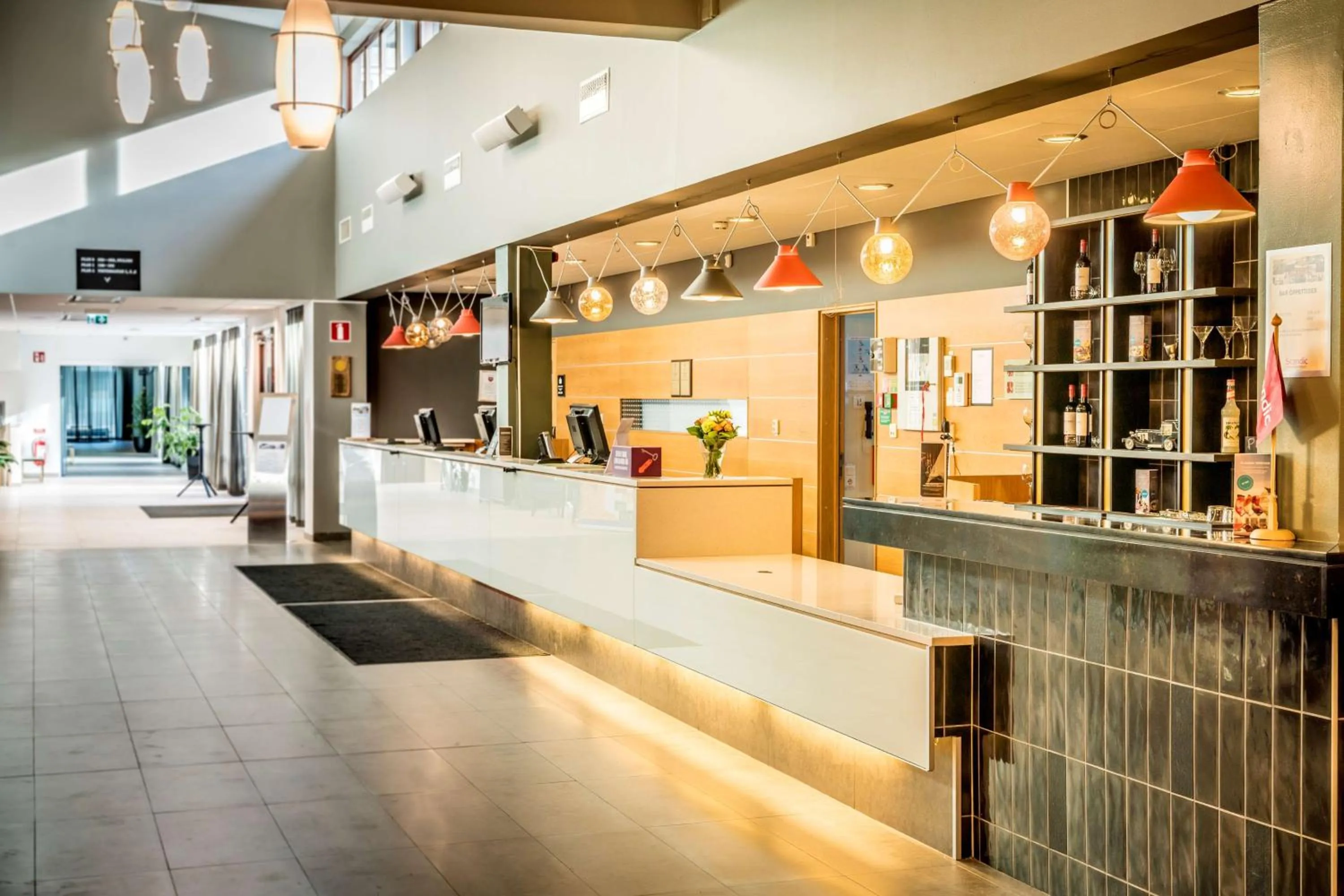 Lobby or reception in Scandic Frimurarehotellet