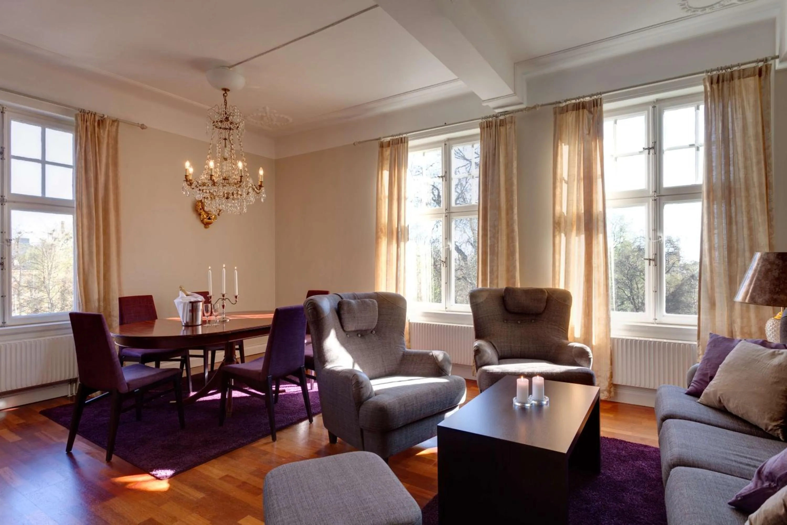 Bedroom in Scandic Frimurarehotellet