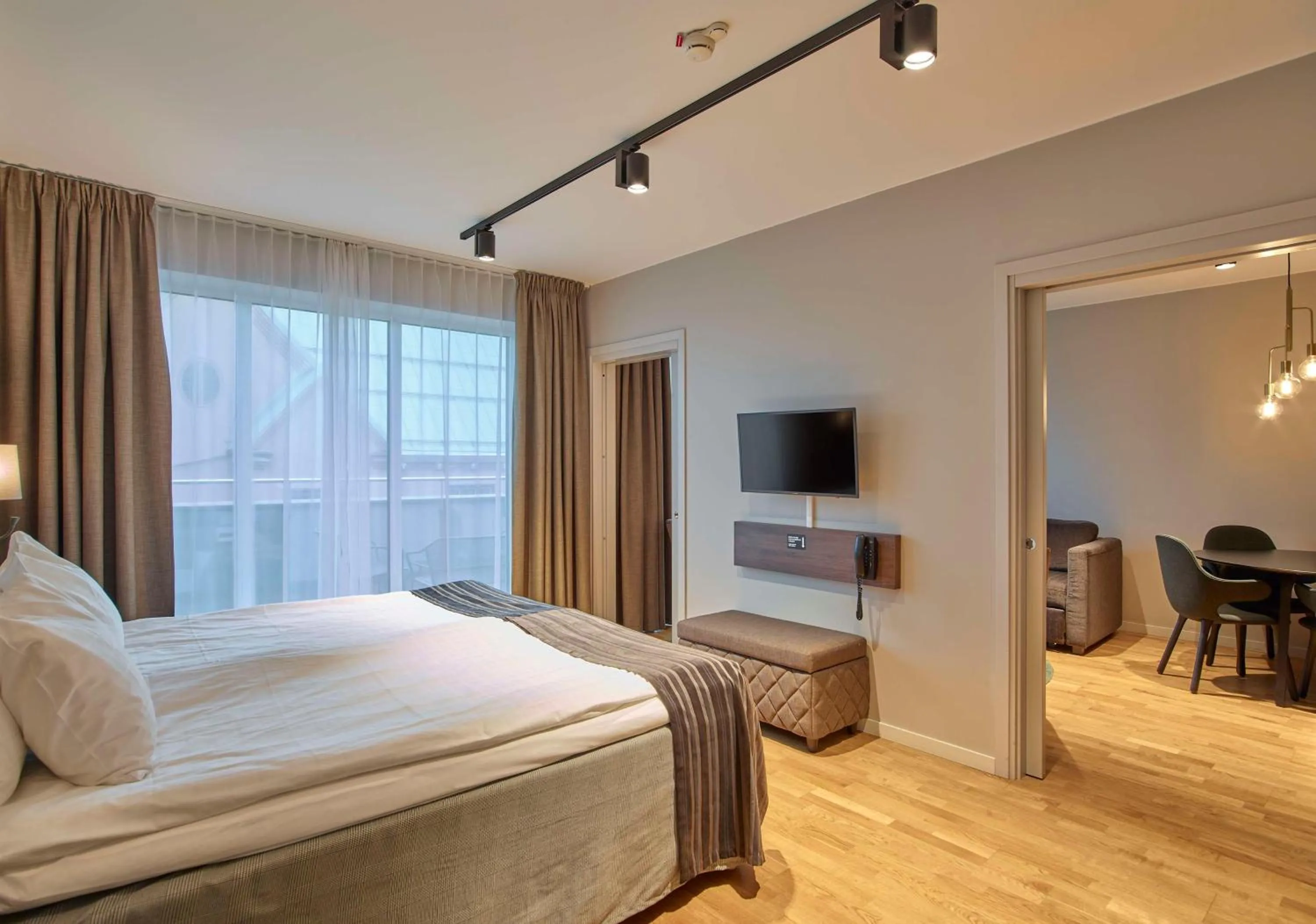 Bedroom, Bed in Scandic Frimurarehotellet
