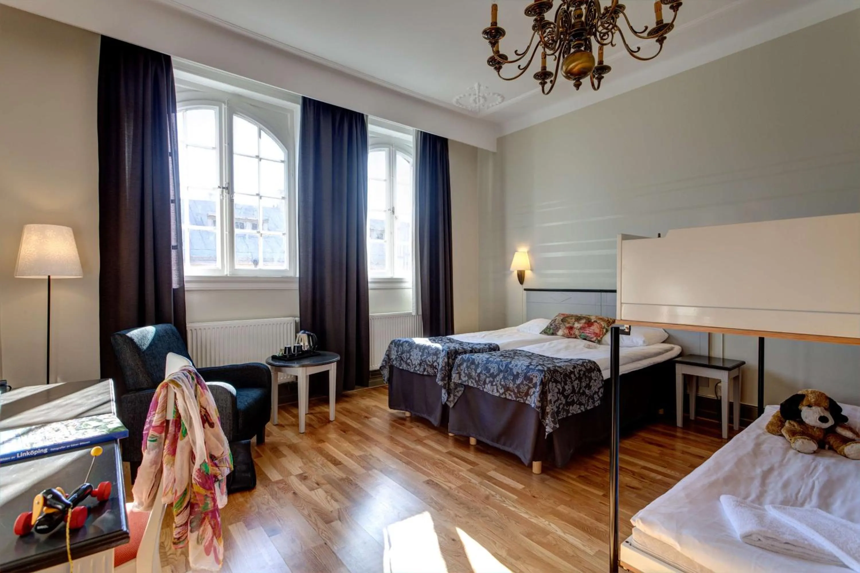 Bedroom, Bed in Scandic Frimurarehotellet