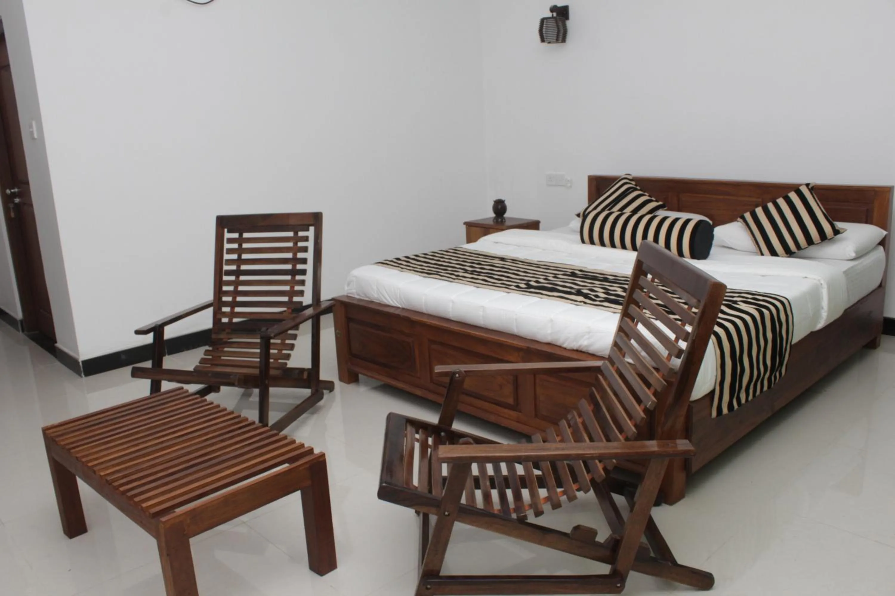 Bedroom, Bed in Sigiriya Ranasinghe Nature Villa & Cabana