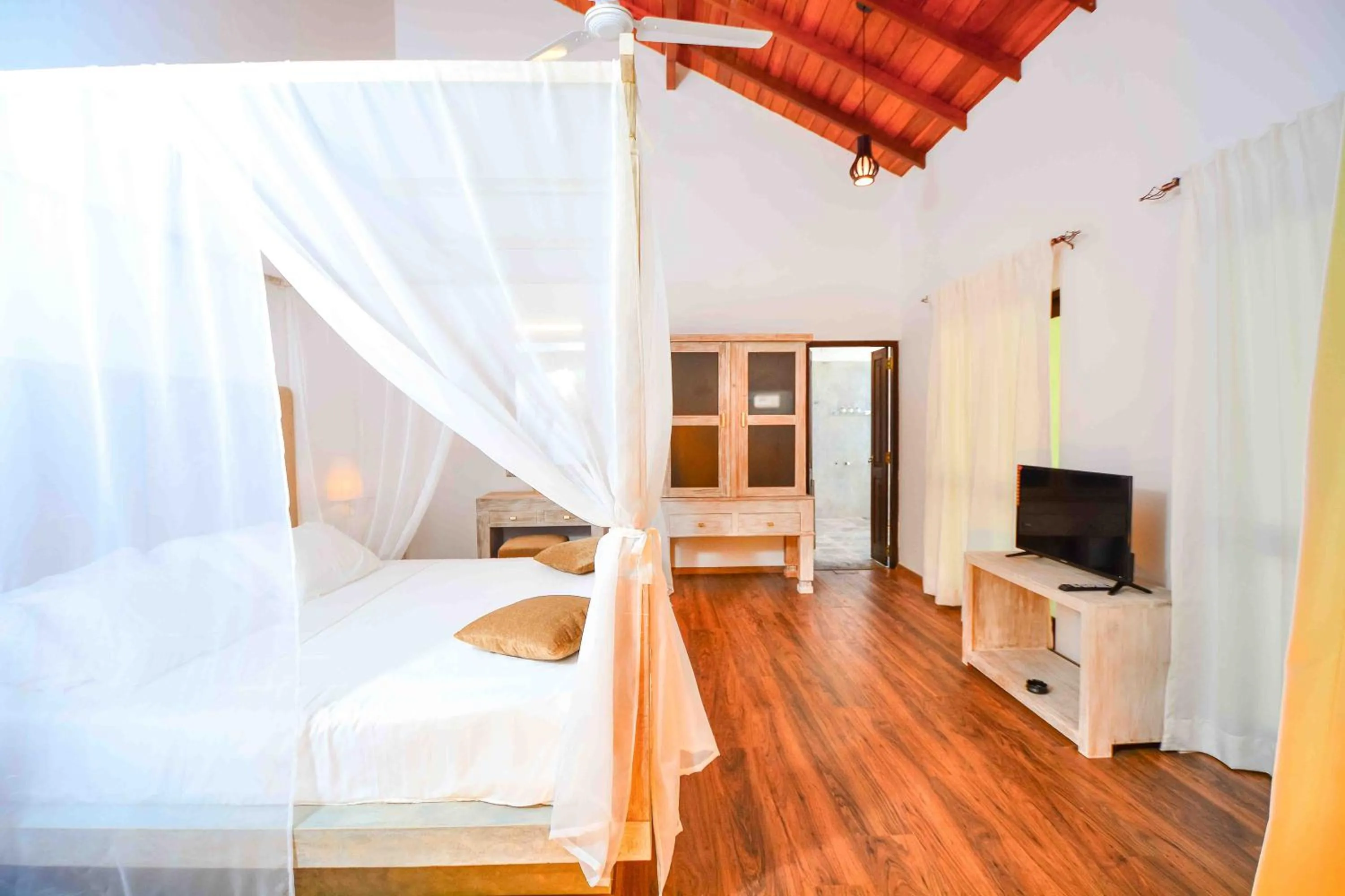 Bed in Handun Villas