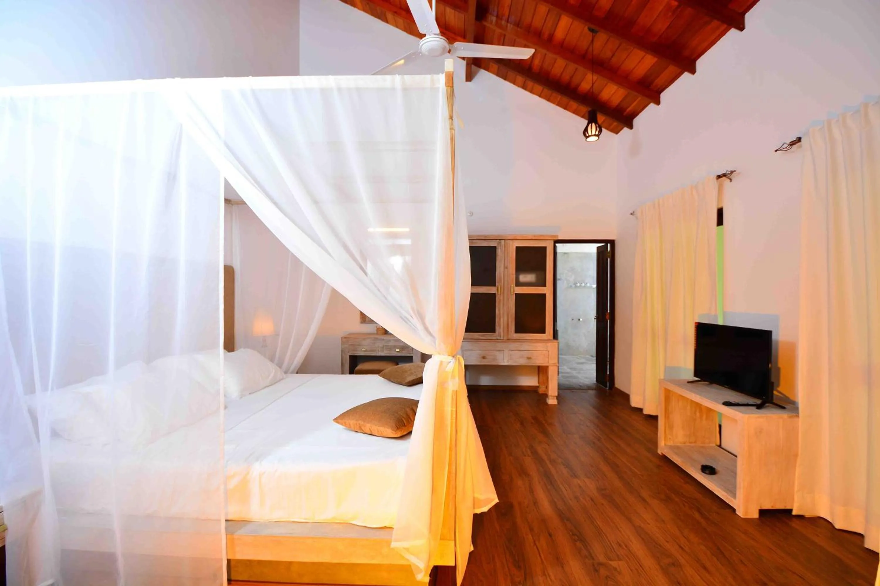 Bed in Handun Villas