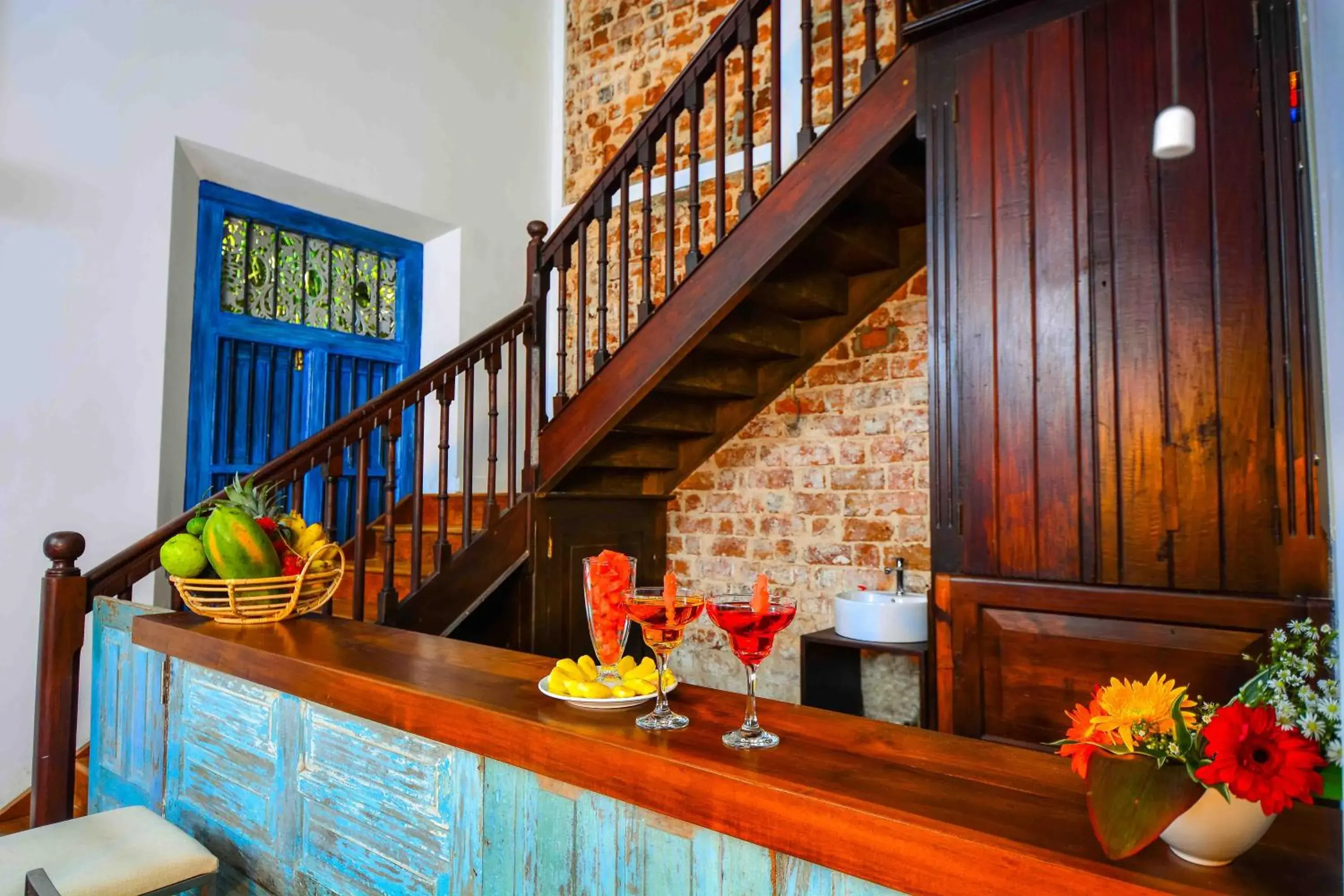 Lobby or reception in Handun Villas Lobby or reception in Handun Villas