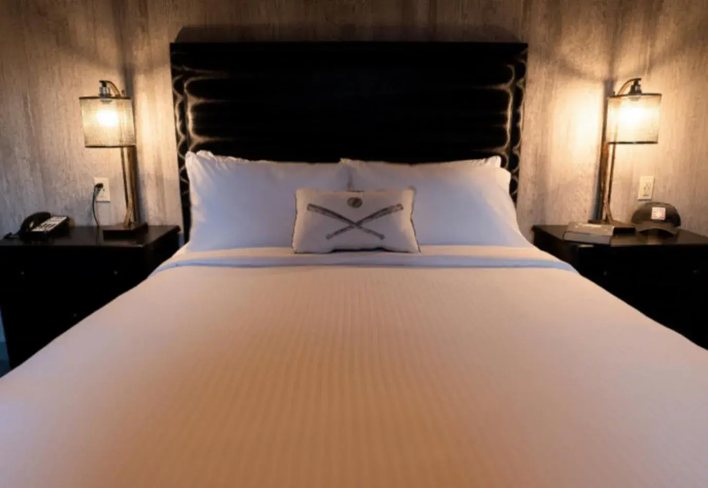 Bed in The Railroad Inn Bed in The Railroad Inn