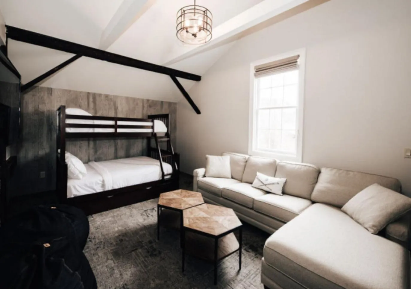 Bed in The Railroad Inn