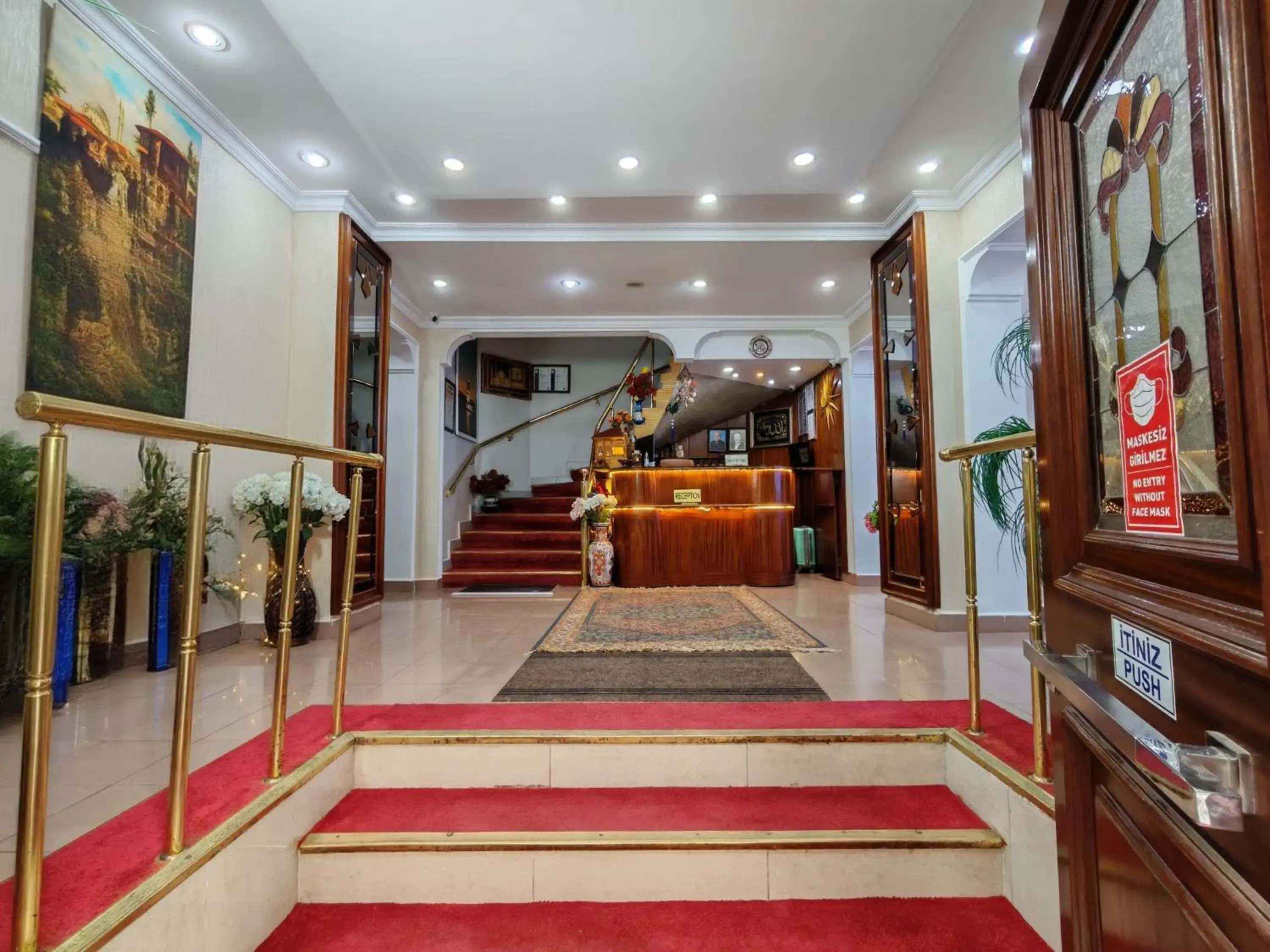 Lobby or reception in Sirkeci Emek Hotel Lobby or reception in Sirkeci Emek Hotel