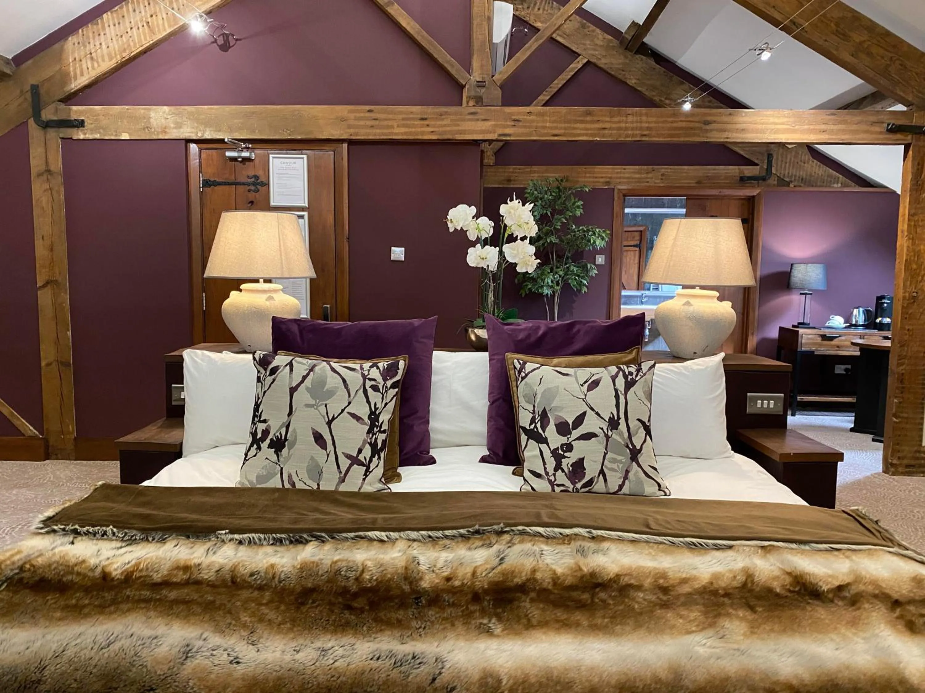 Bedroom, Bed in The Cawdor