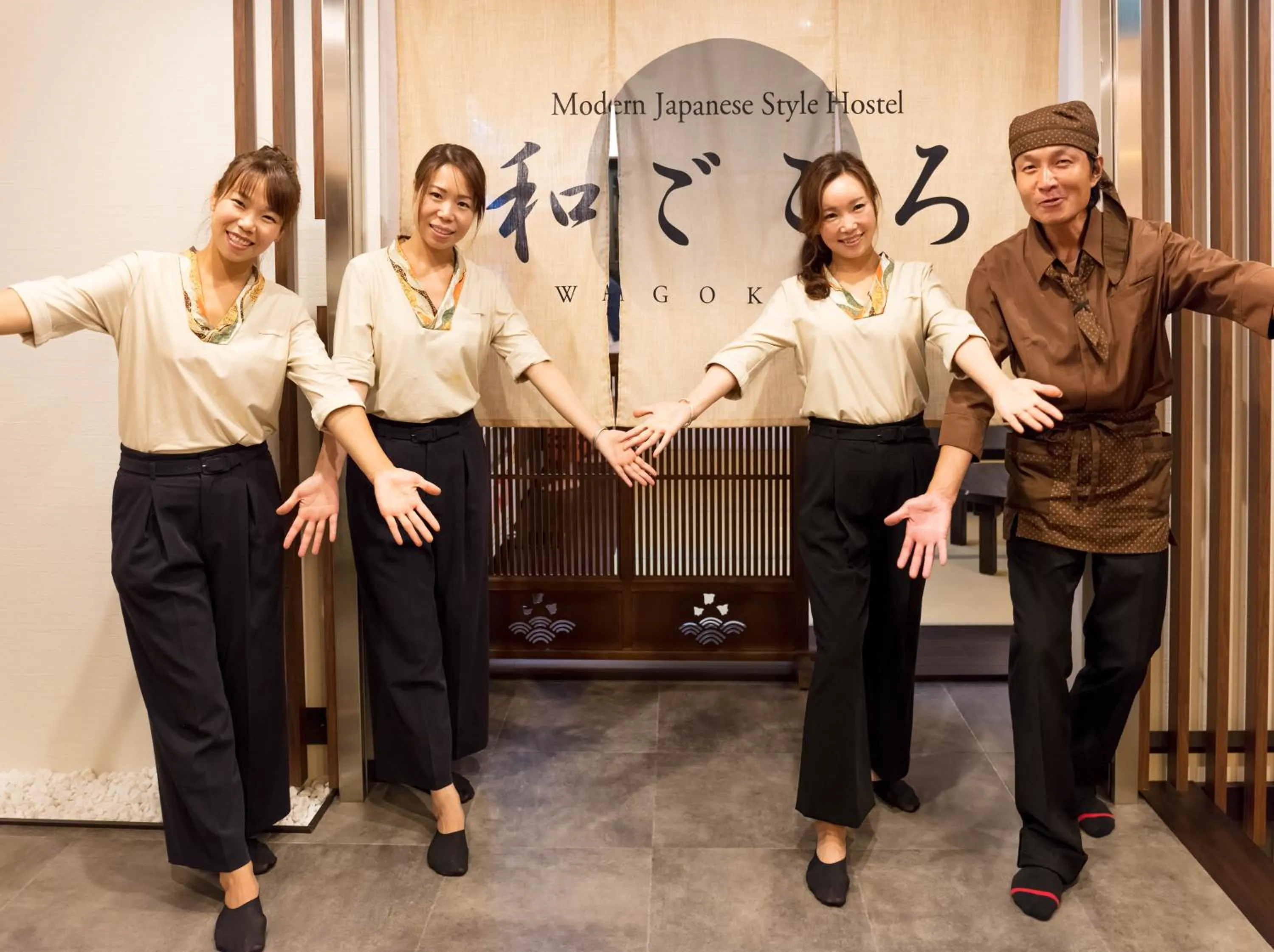Staff in Guest House Wagokoro