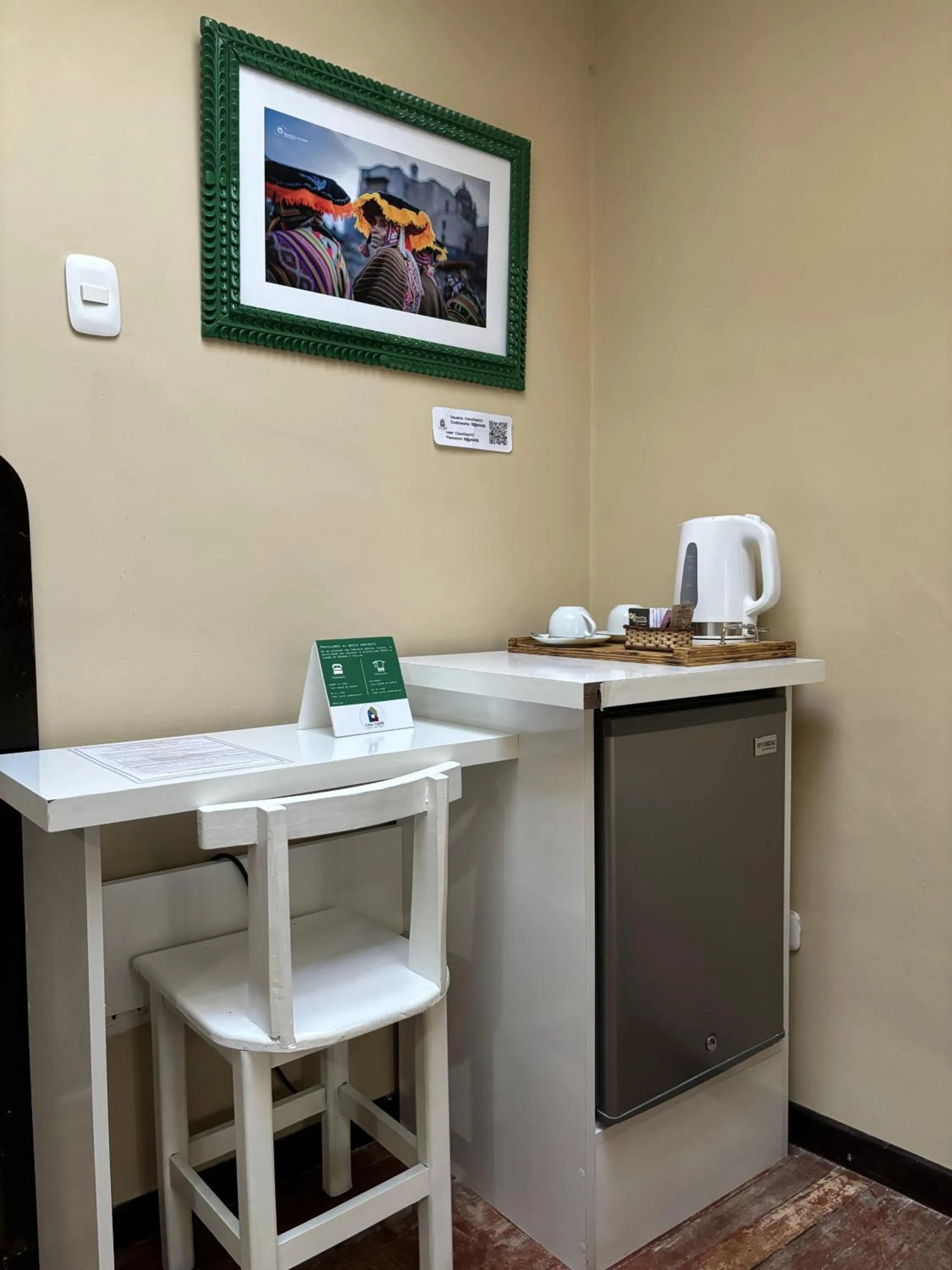 minibar in Casa Saphi