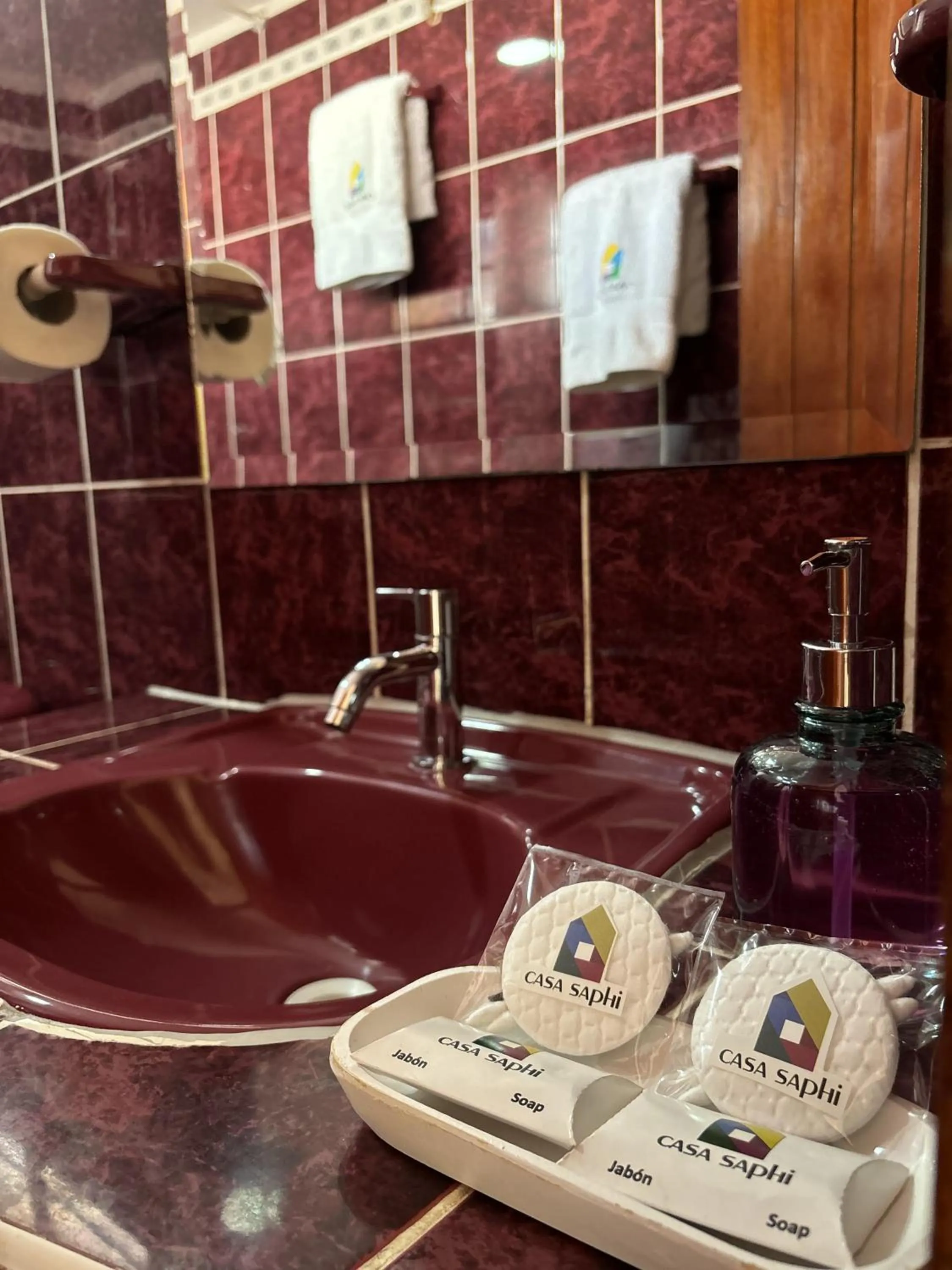 Bathroom in Casa Saphi