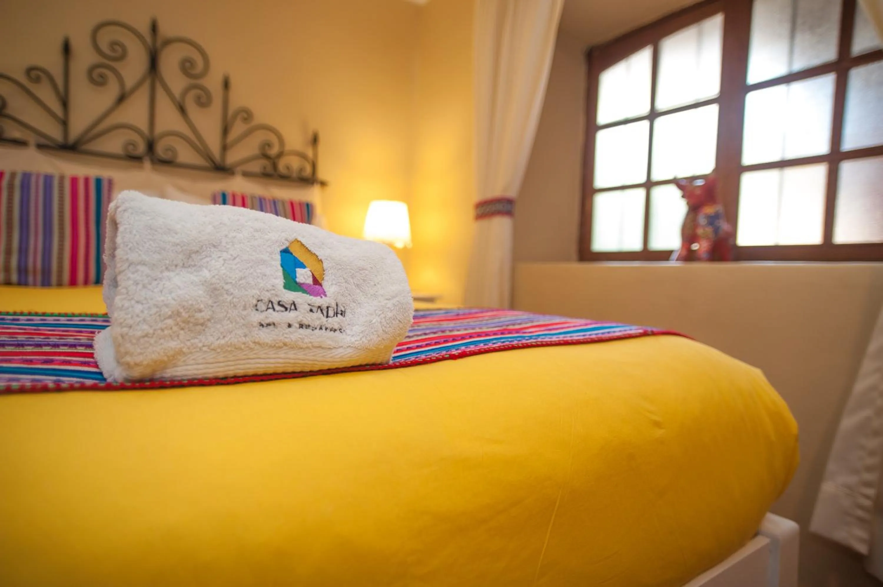 Property logo or sign, Bed in Casa Saphi