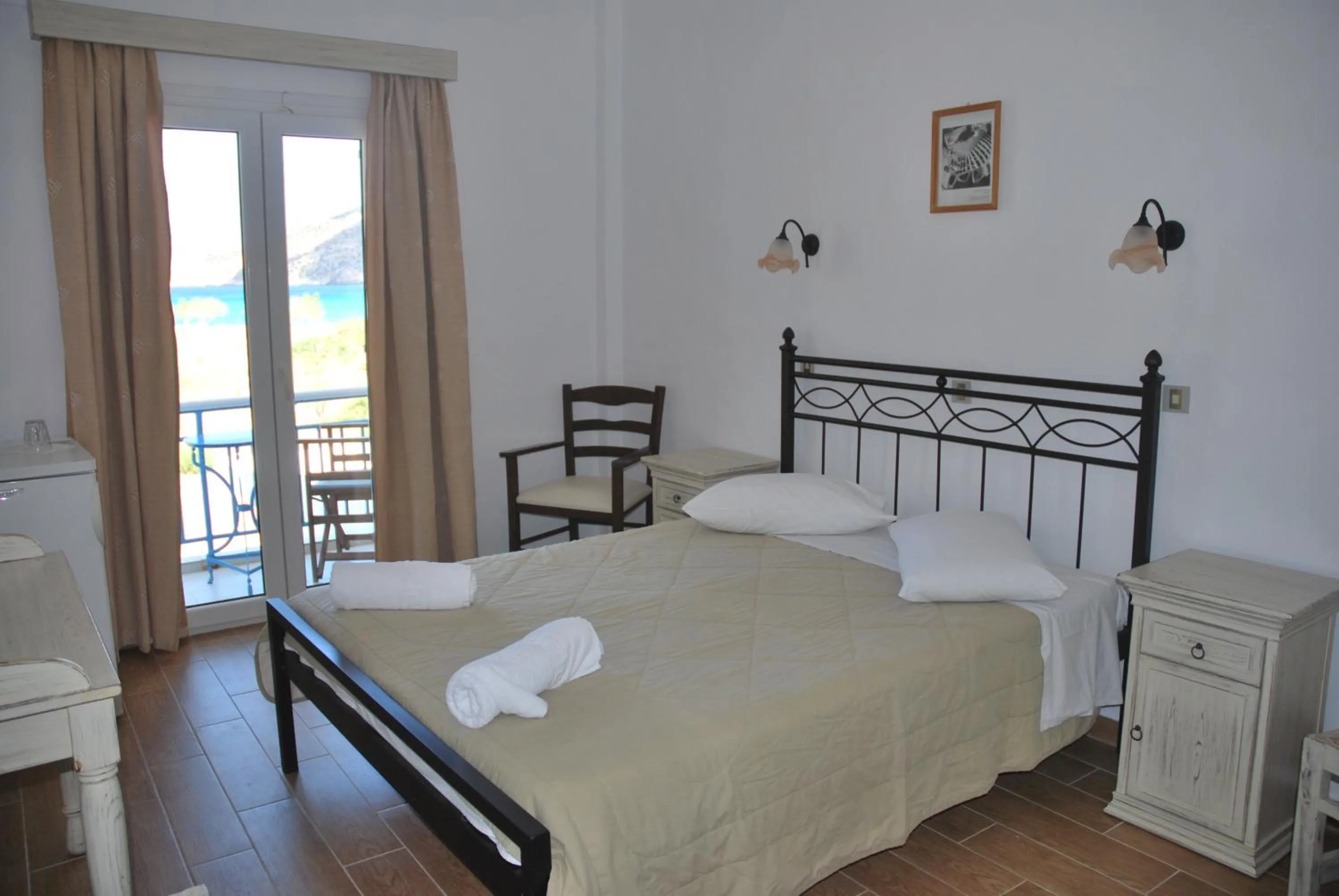 Bedroom in Afroditi Hotel