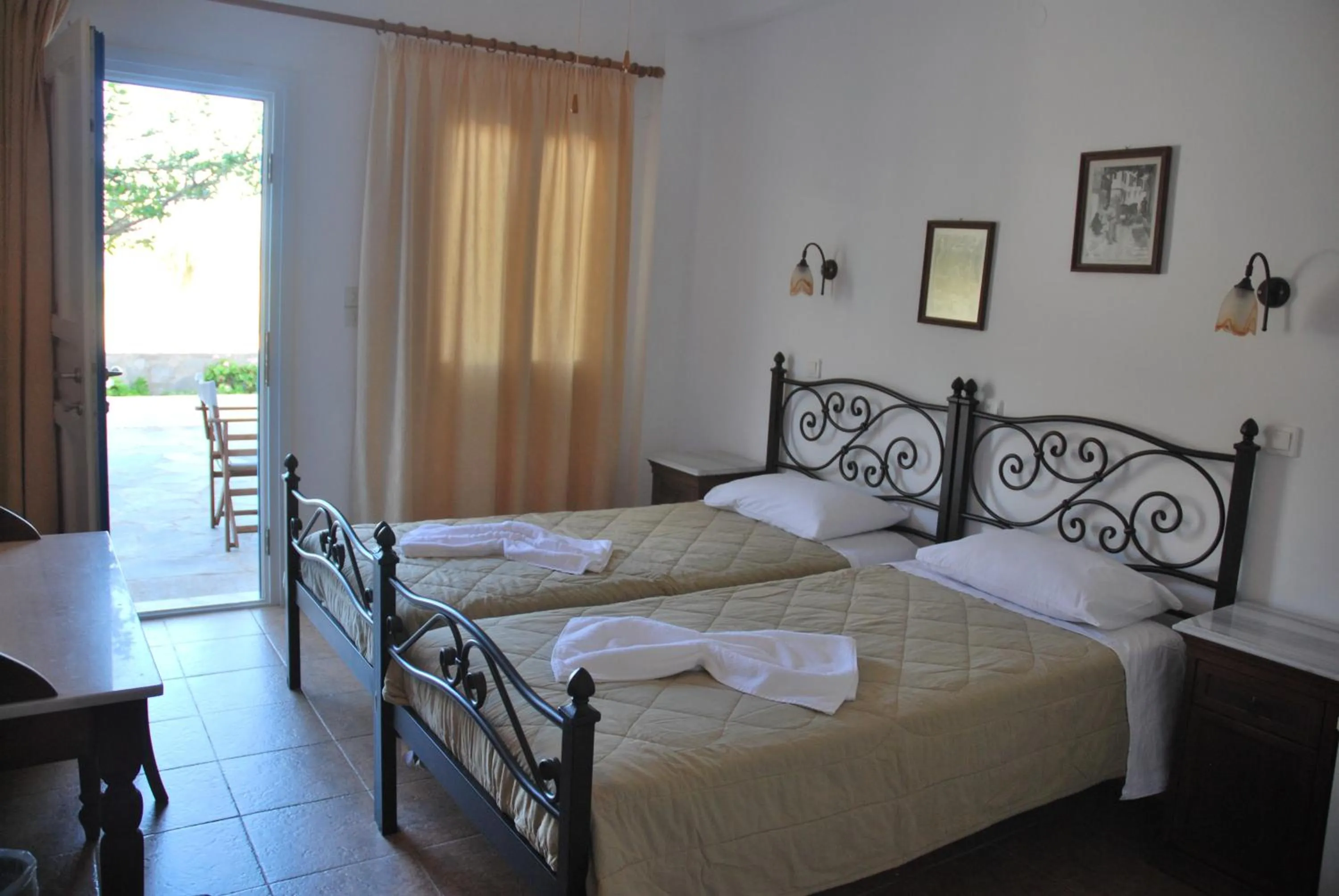 Bedroom in Afroditi Hotel