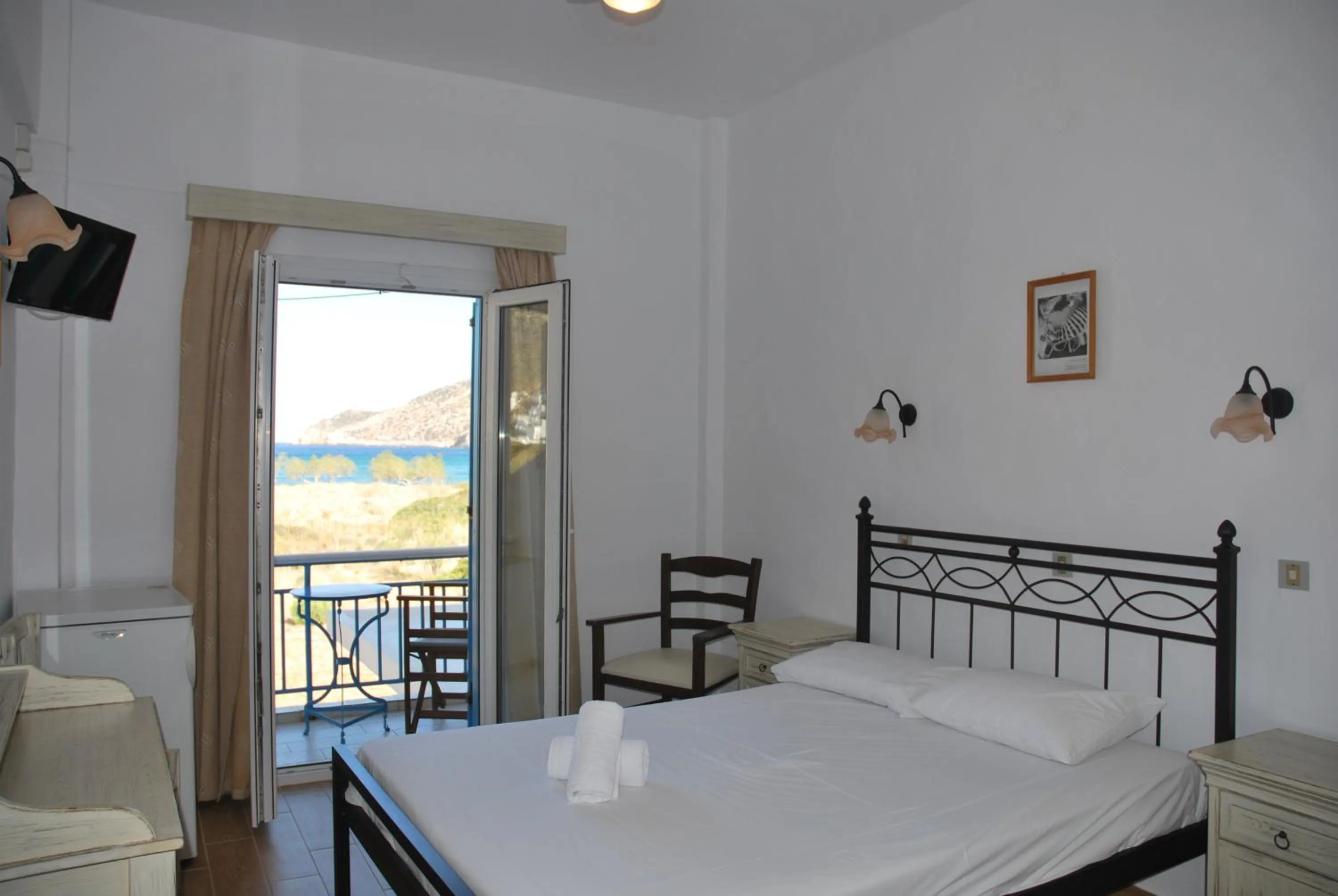 Bedroom in Afroditi Hotel