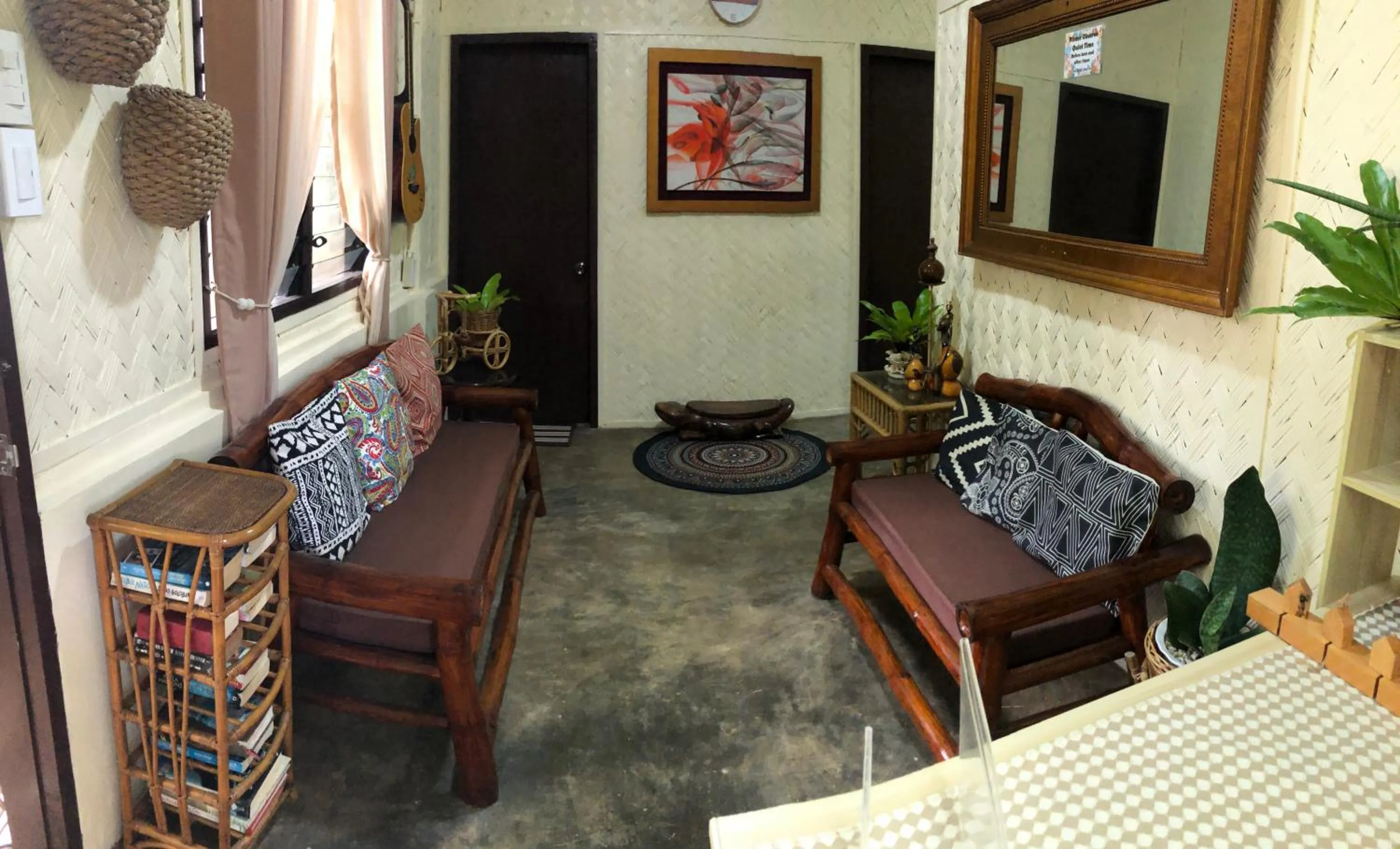 Living room in Hiraya Homestay Coron